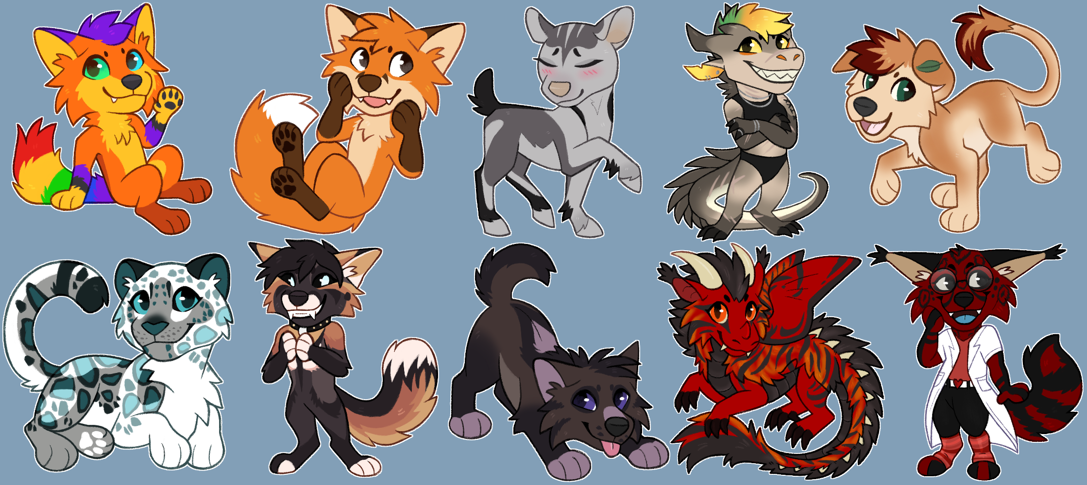 Click to change the View Iron Artist Chibis: Batch 2