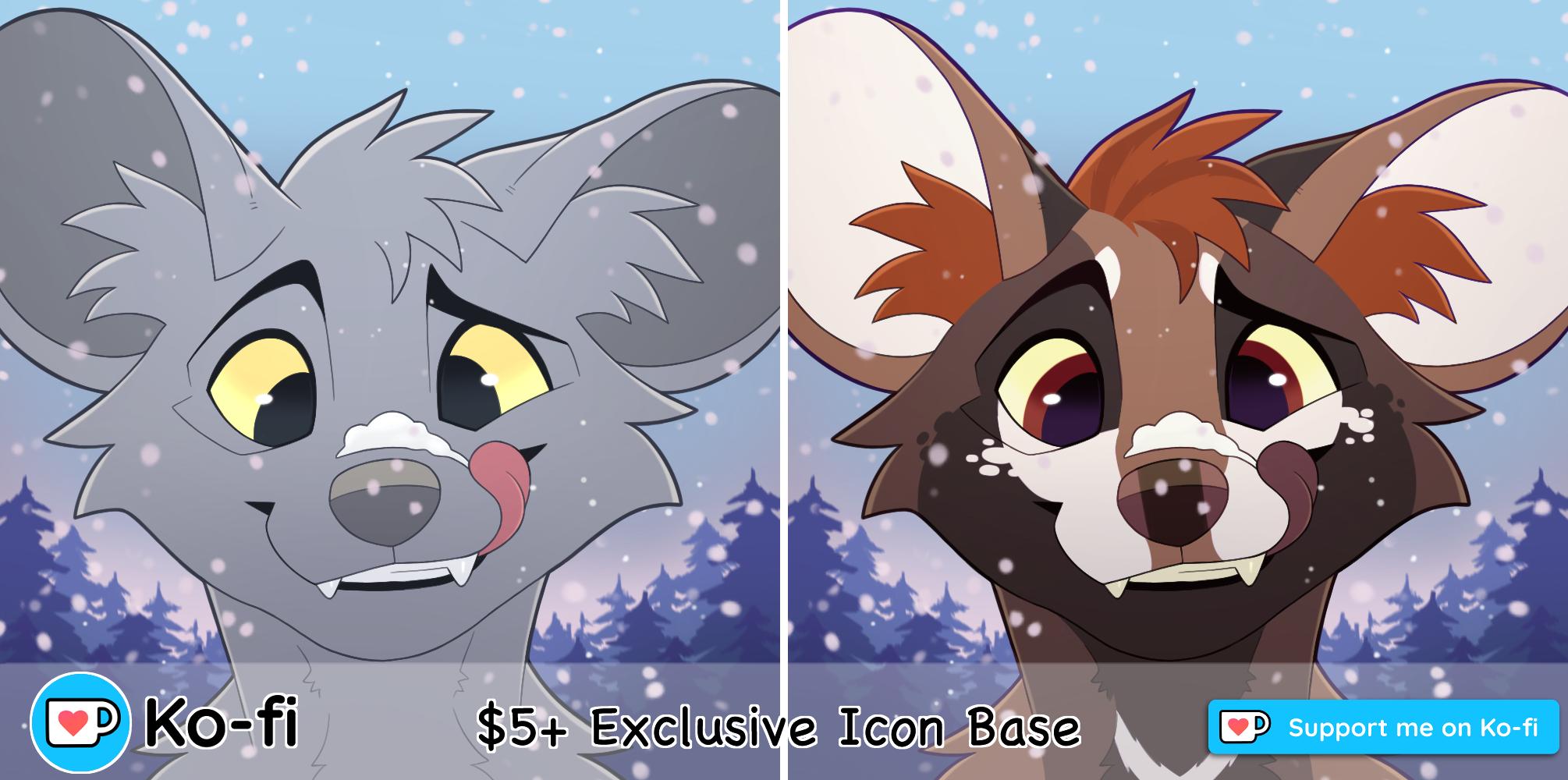 Click to change the View January 2024 Ko-Fi Bronze Base: $8