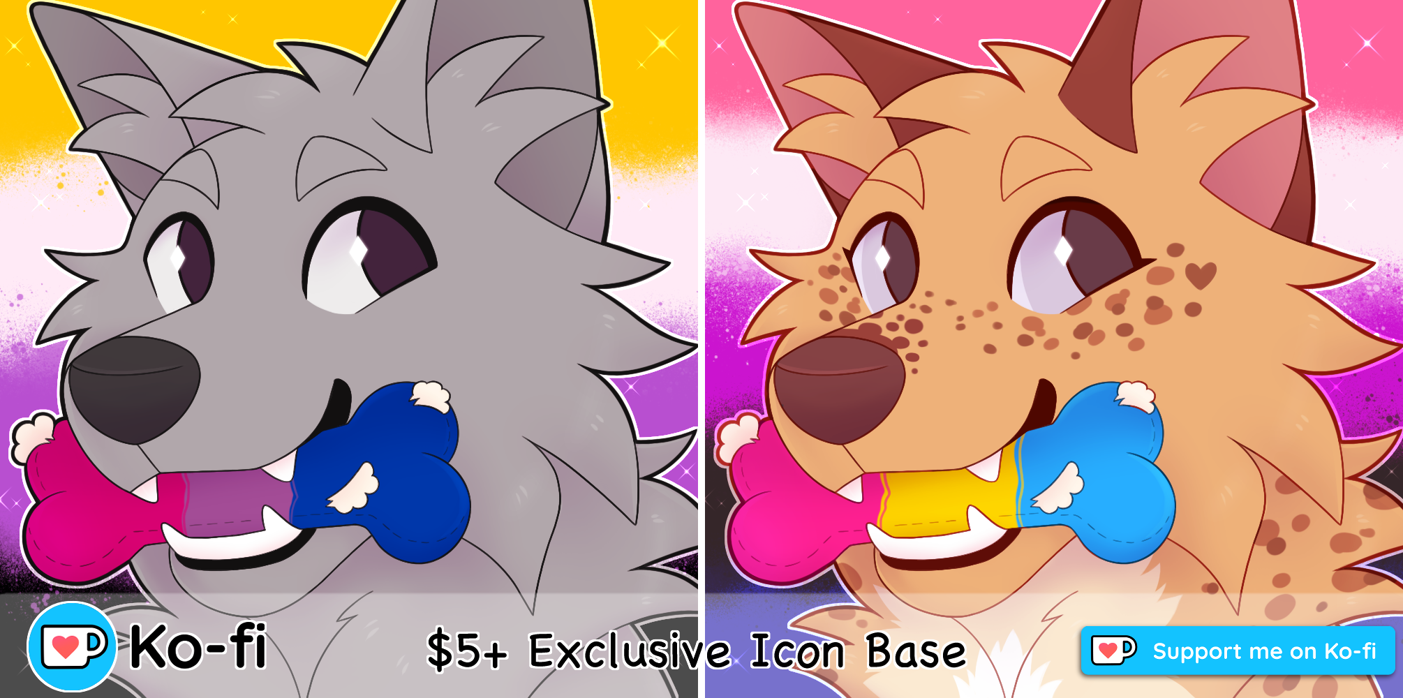 Click to change the View June 2024 Ko-Fi Bronze Base: $8