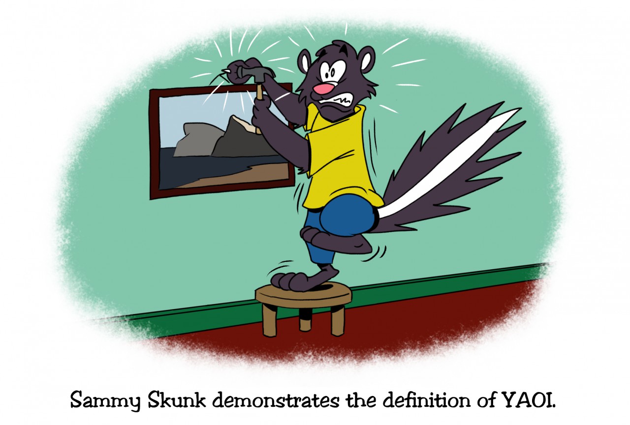 Sammy Skunk Demonstrates Yaoi