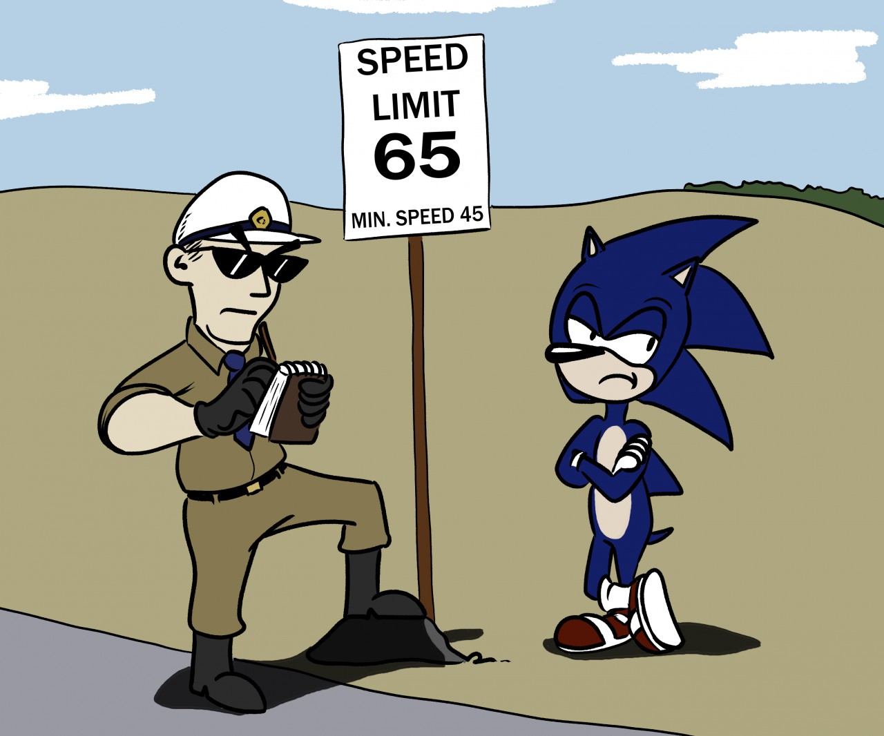 Why Sonic Hates The Police