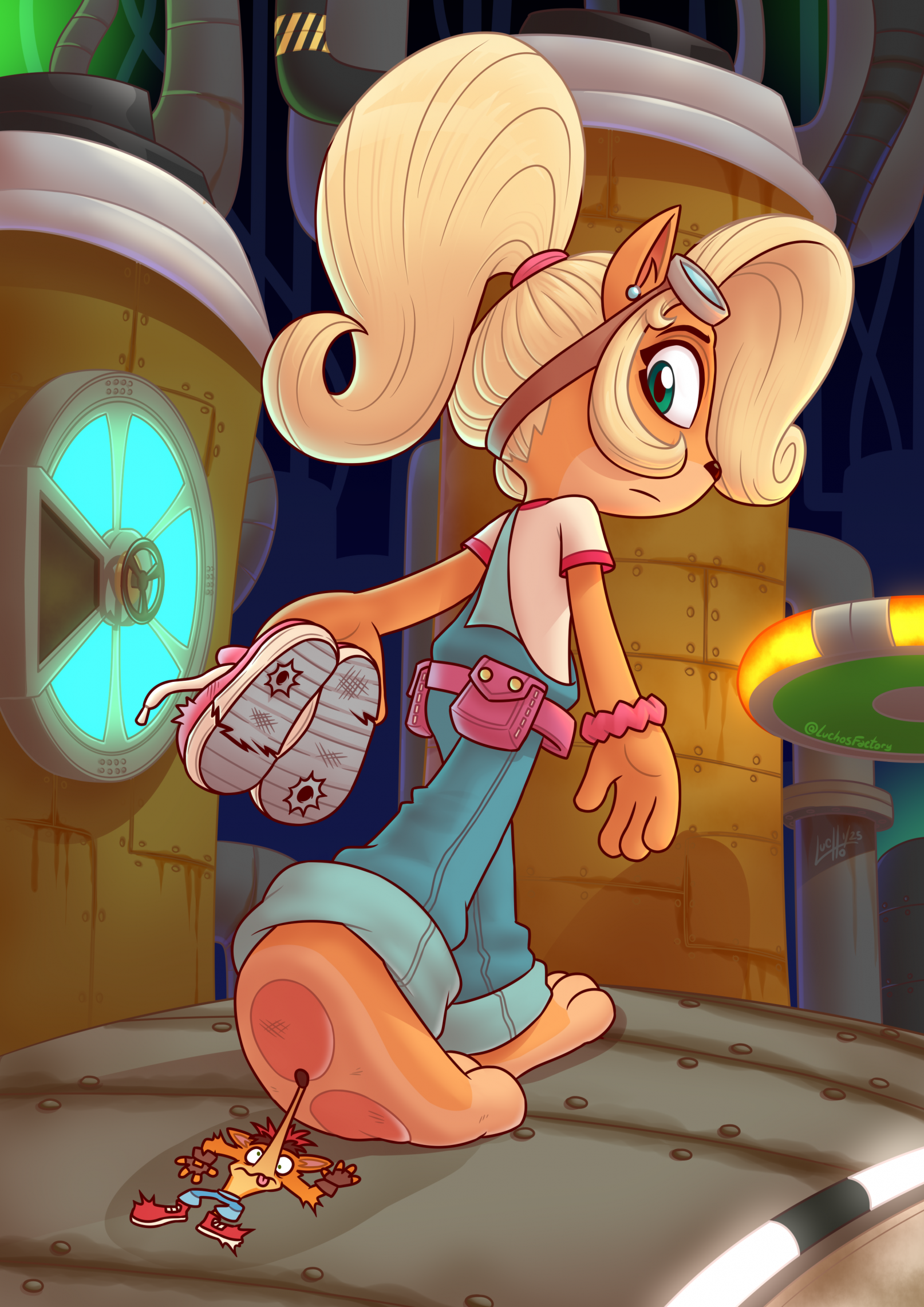 Click to change the View Watch Your Step, Coco! (Commission)