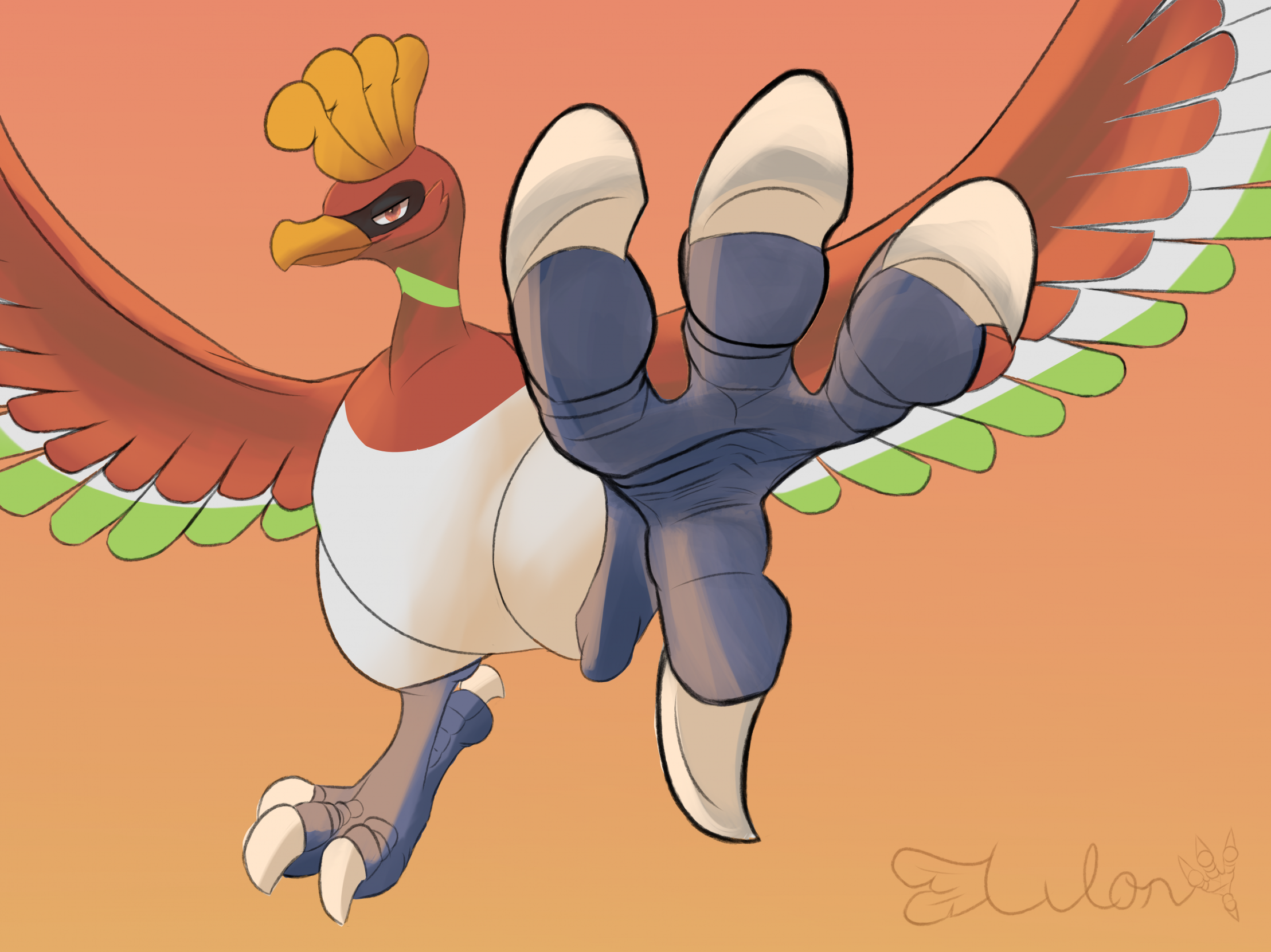 Ho-Oh Footup