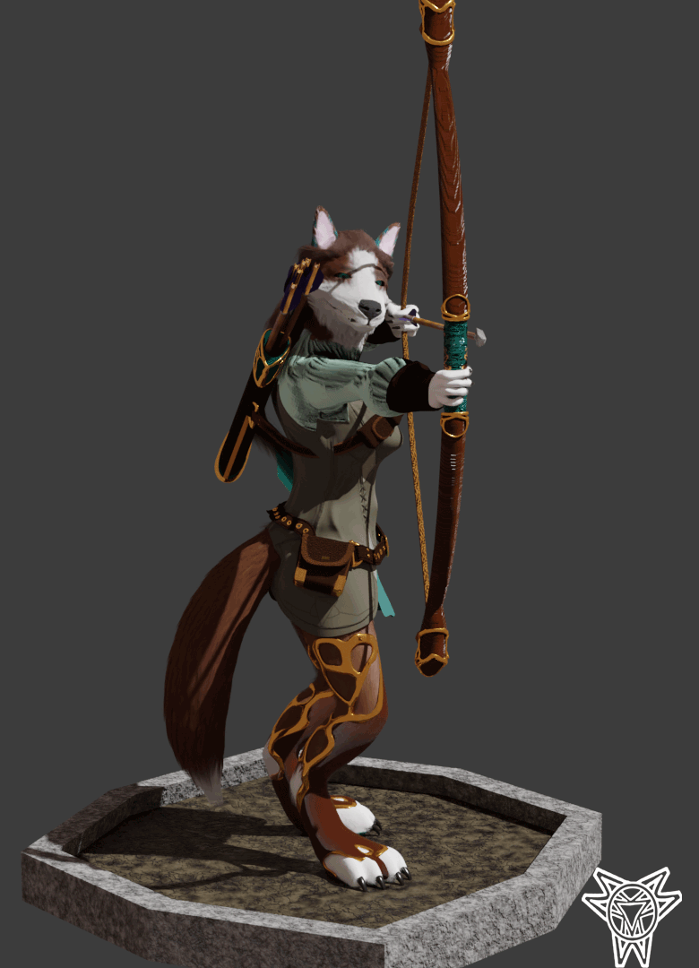 Click to change the View Kyra the Archer 3
