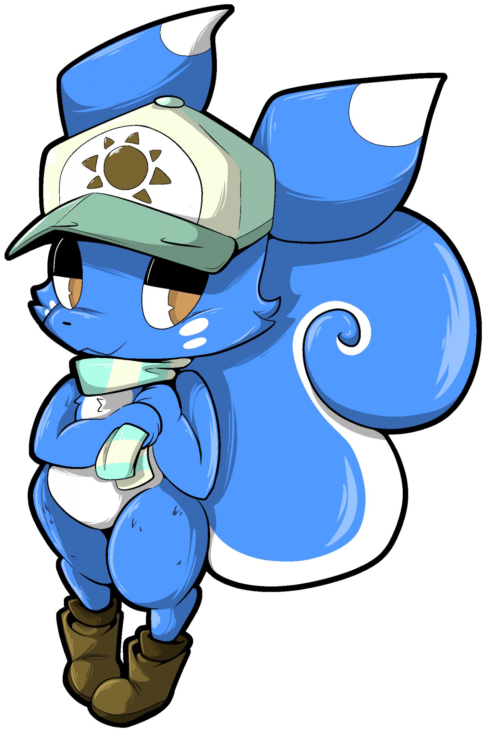 Blue The Squirrel (Hanaby OC)