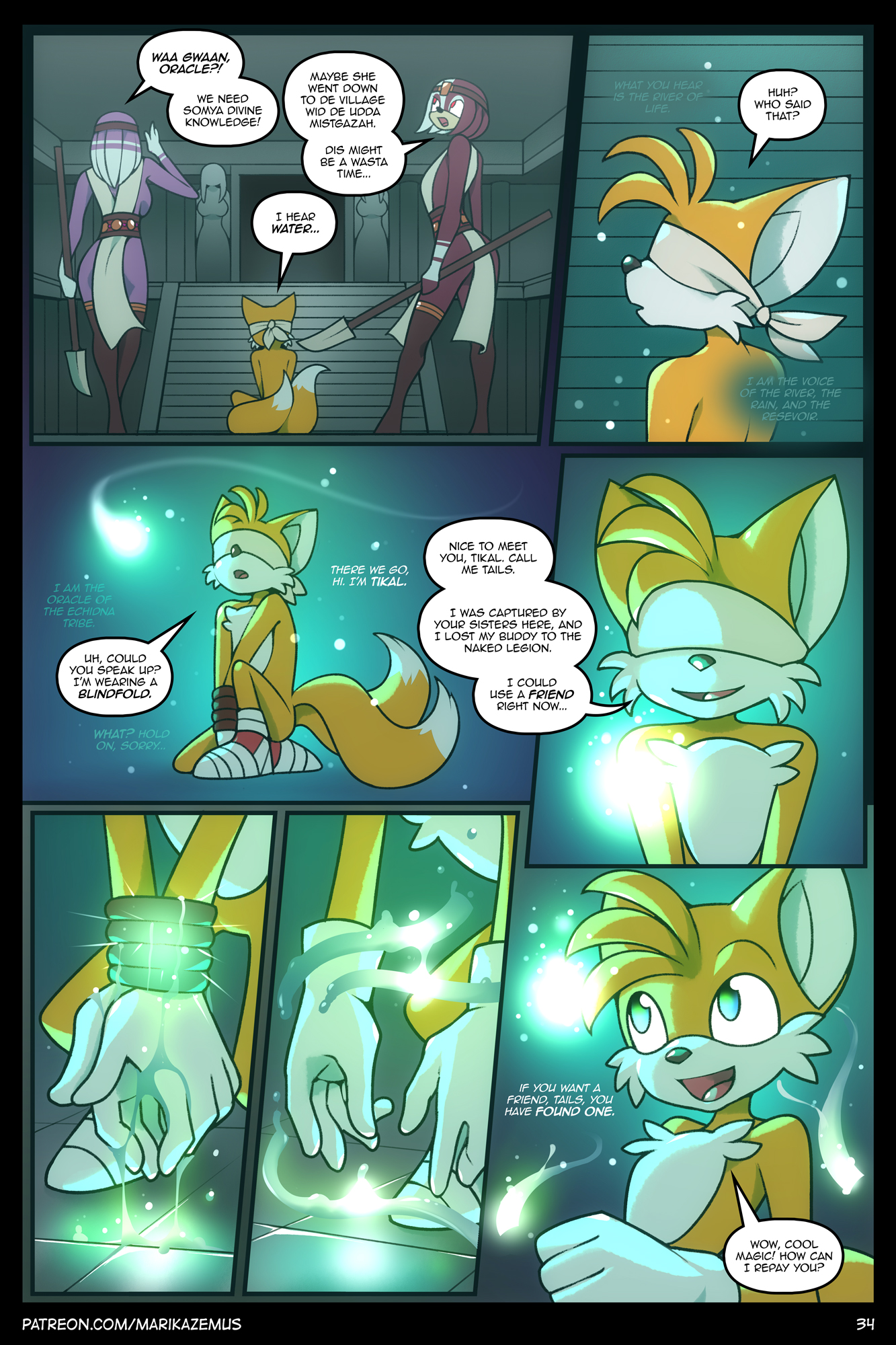 Sonic Boom: Echidna Nights - Page 34