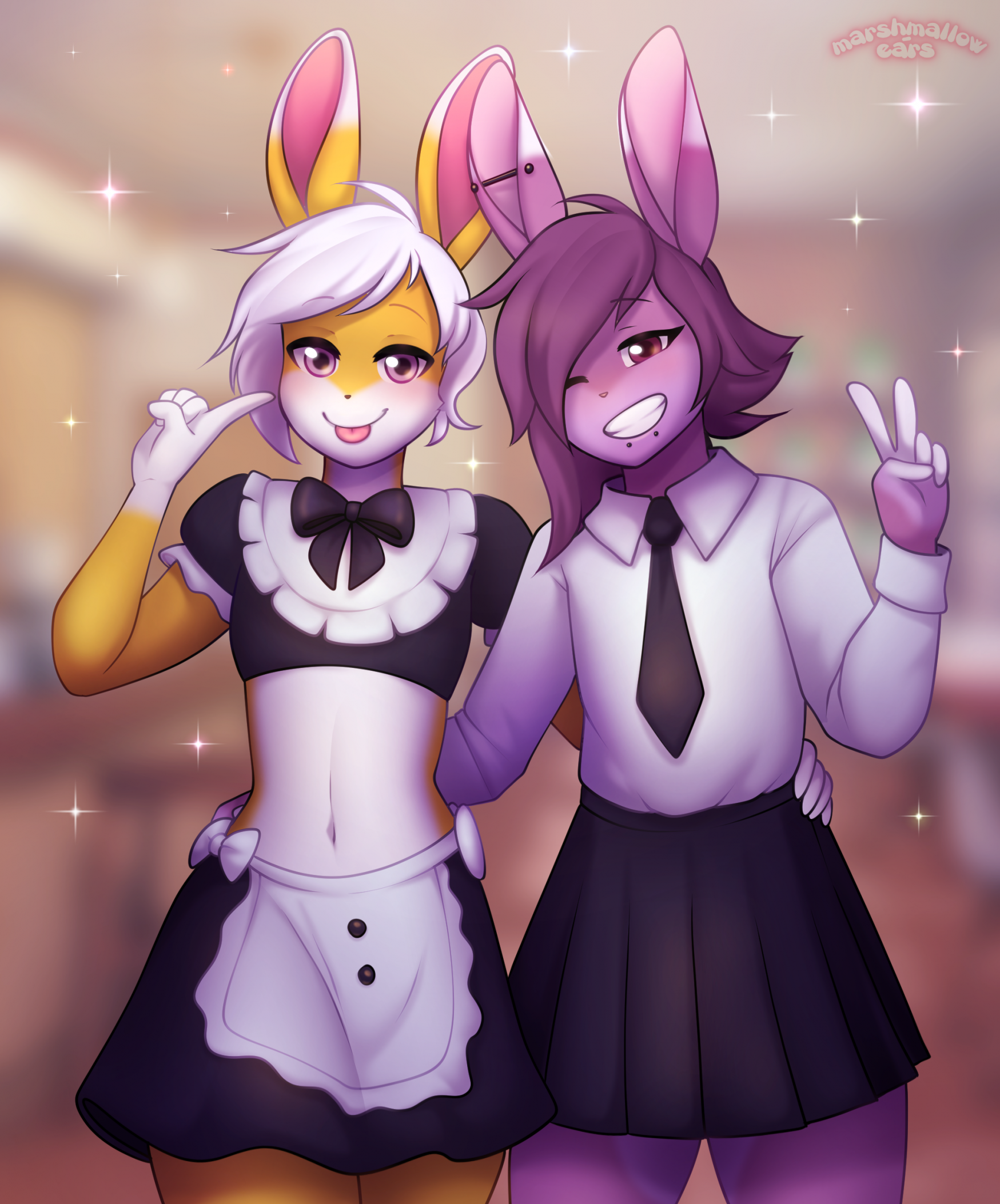 Waiter bunnies ($)