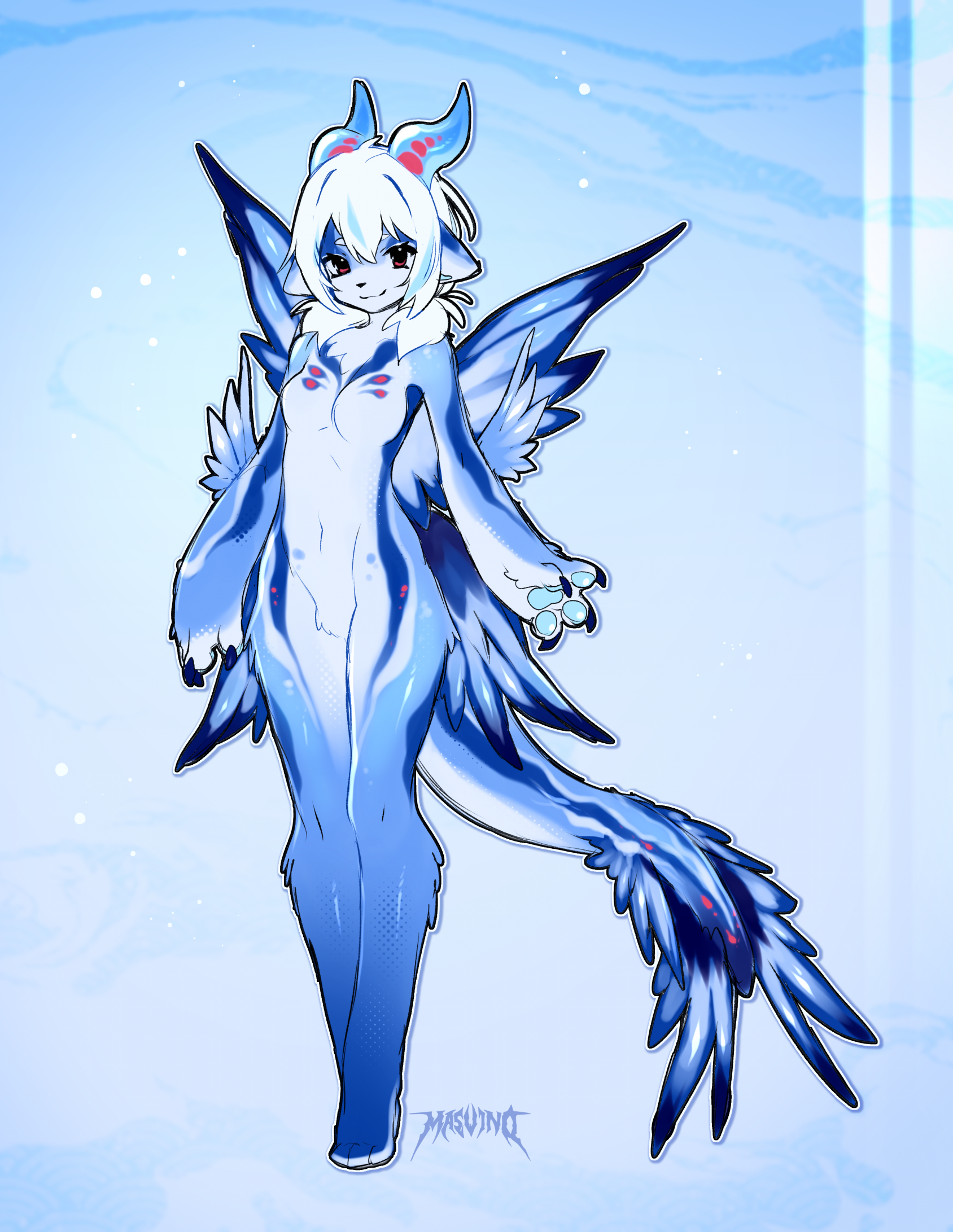 nudibranch kemono adopt (sold)