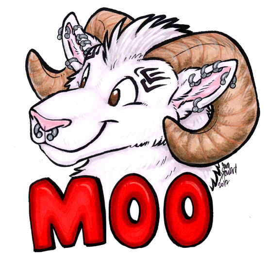 Moo badge