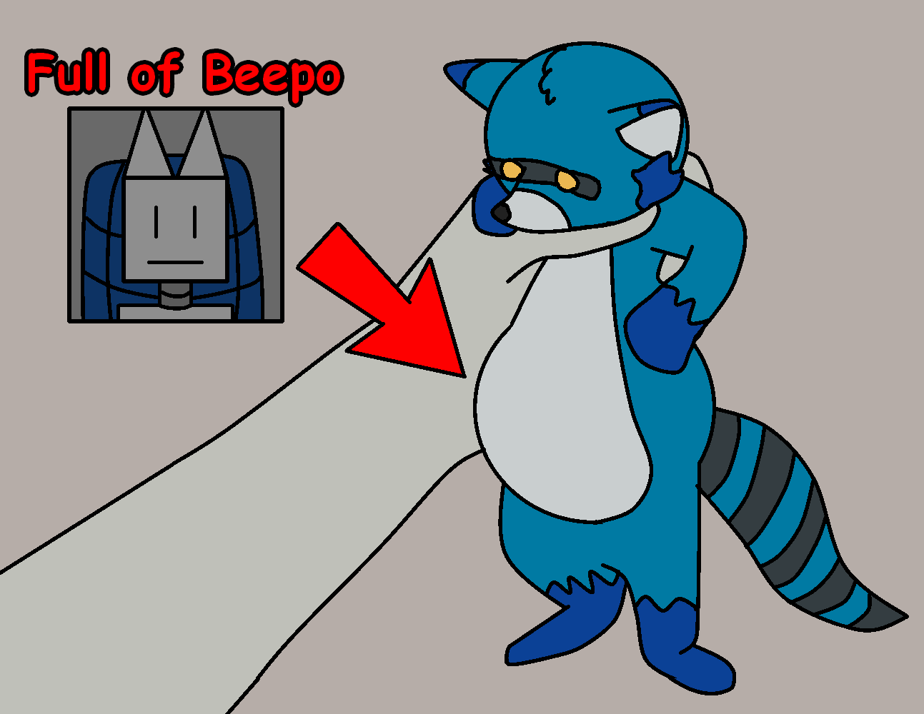 Click to change the View Full of Beepo