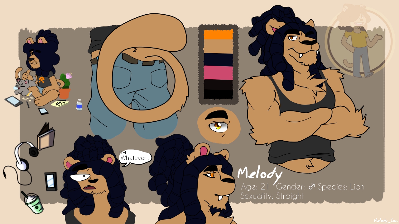 "Melody's" Reference Sheet (New Design)