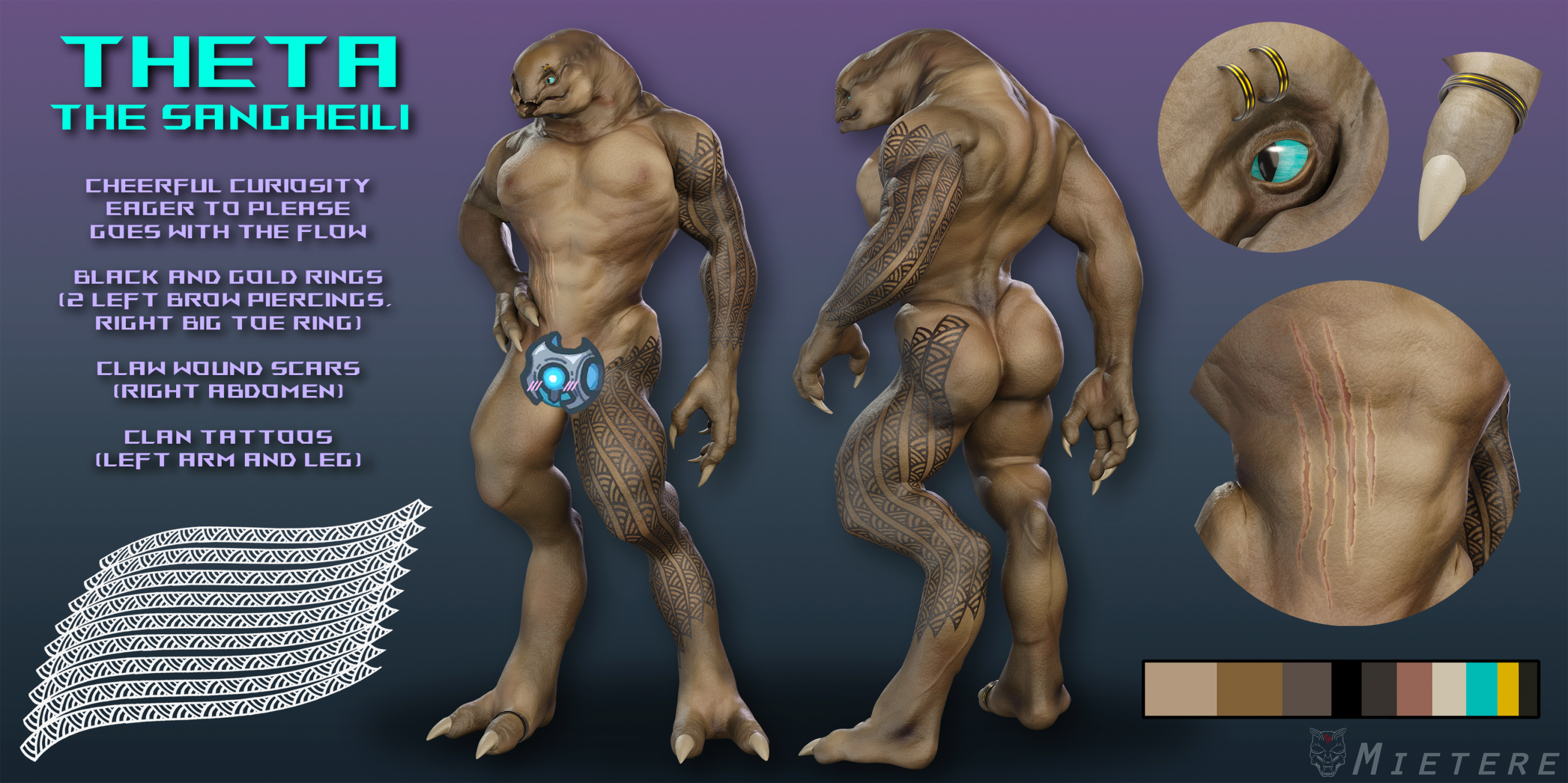 Click to change the View Theta the Sangheili | Reference (SFW)