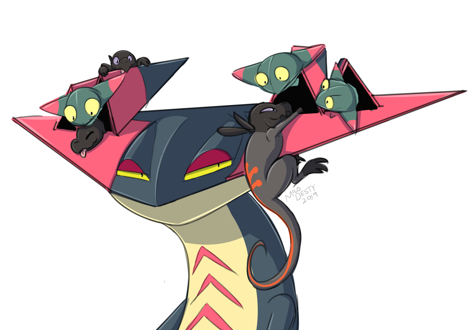 Pesky Salandit 1/4