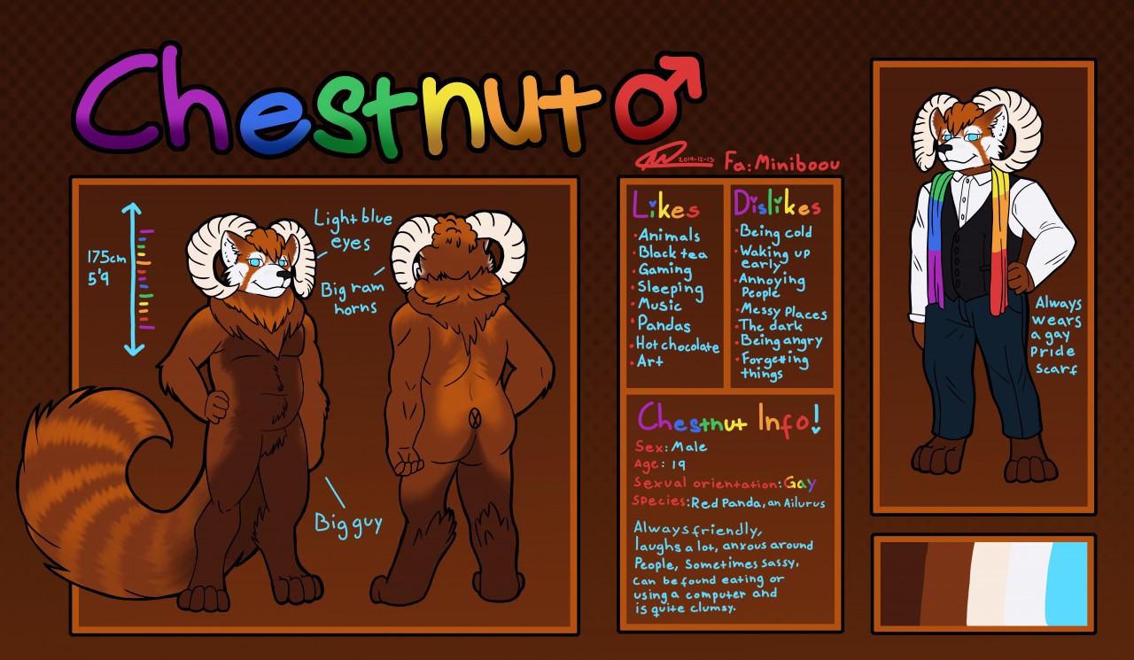 Red Panda Flat Reference Sheet!