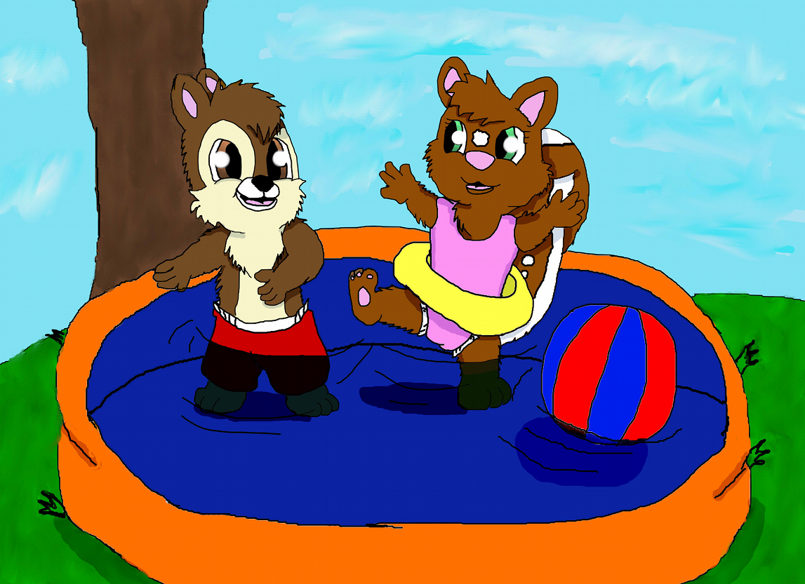 Click to change the View Summertime Fun With Chester and Bella