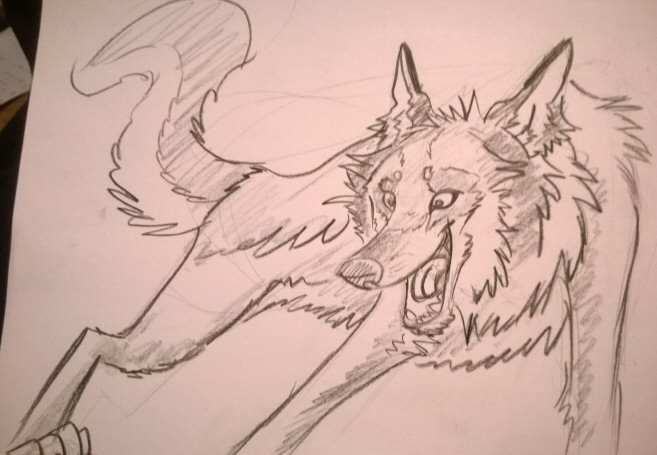 Click to change the View (Gift Art) five minute doodle Yote-Dog