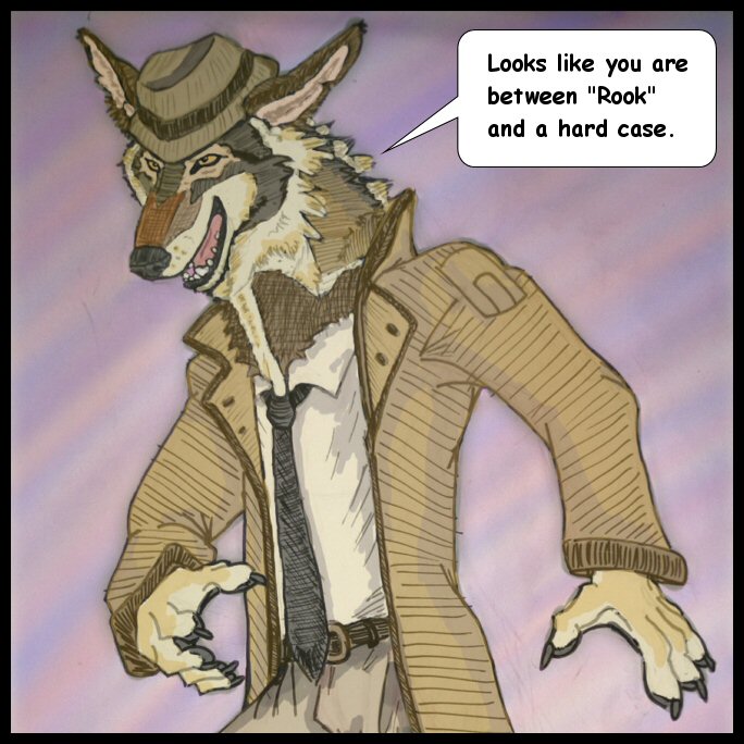 Click to change the View (PROFILE ID BADGE #1) "Detective Rook"