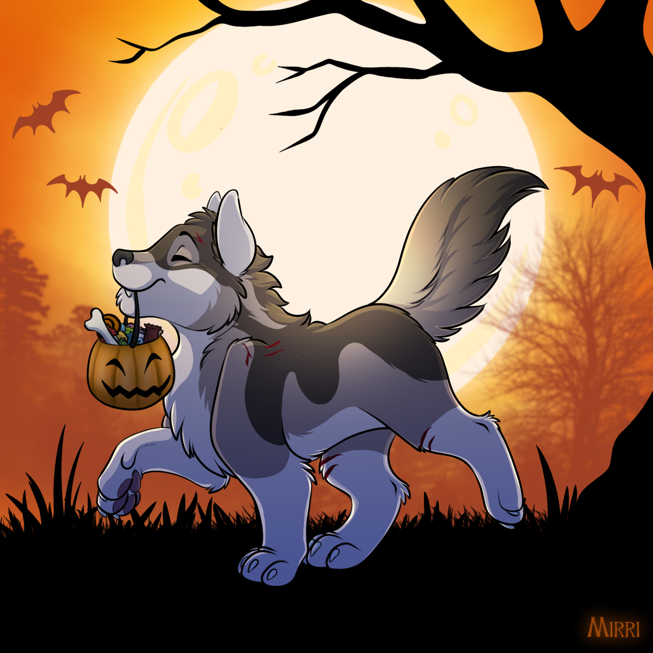 Happy Halloween Woof - Rakan