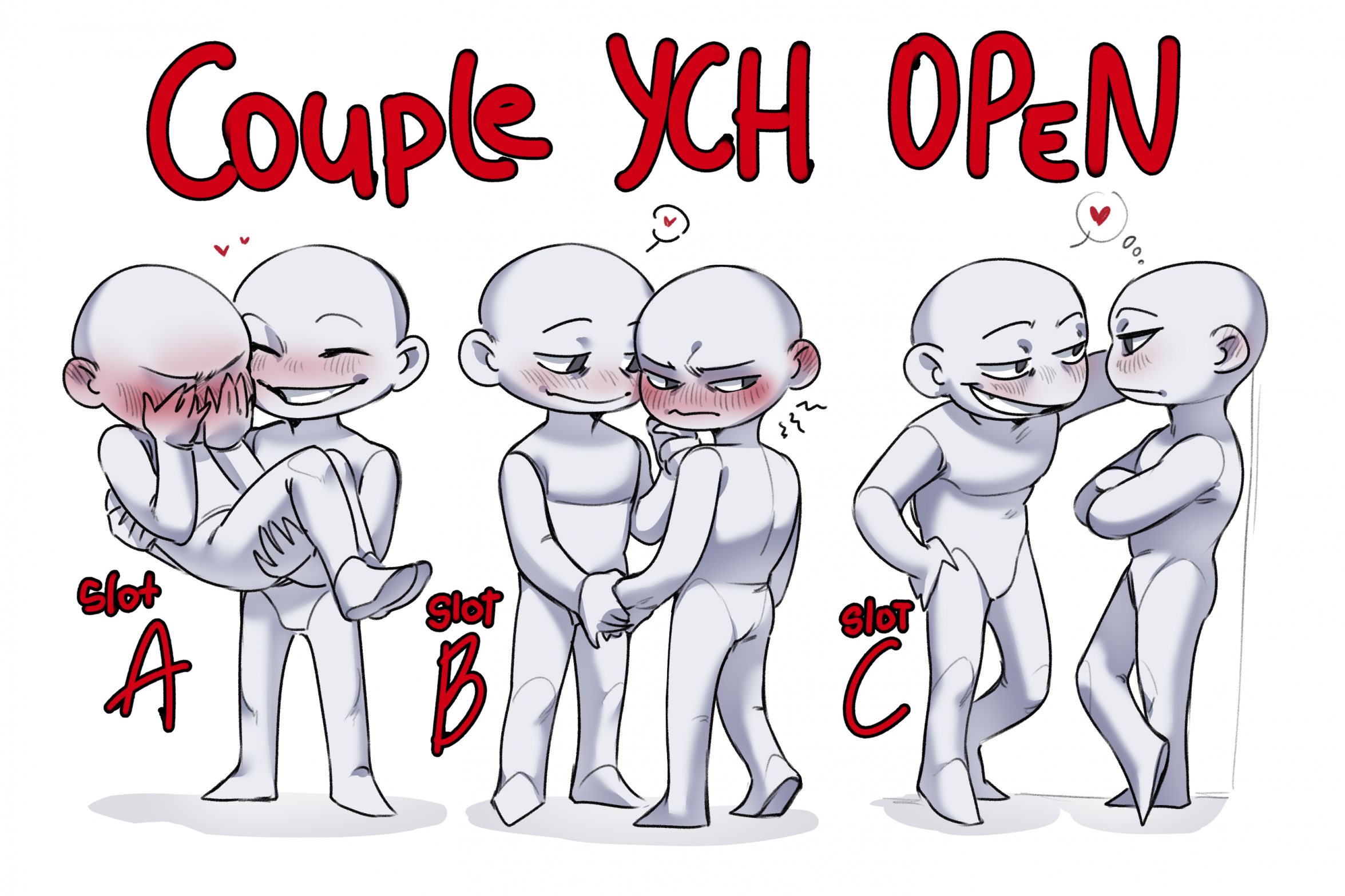 Couple chibi YCH CLOSED