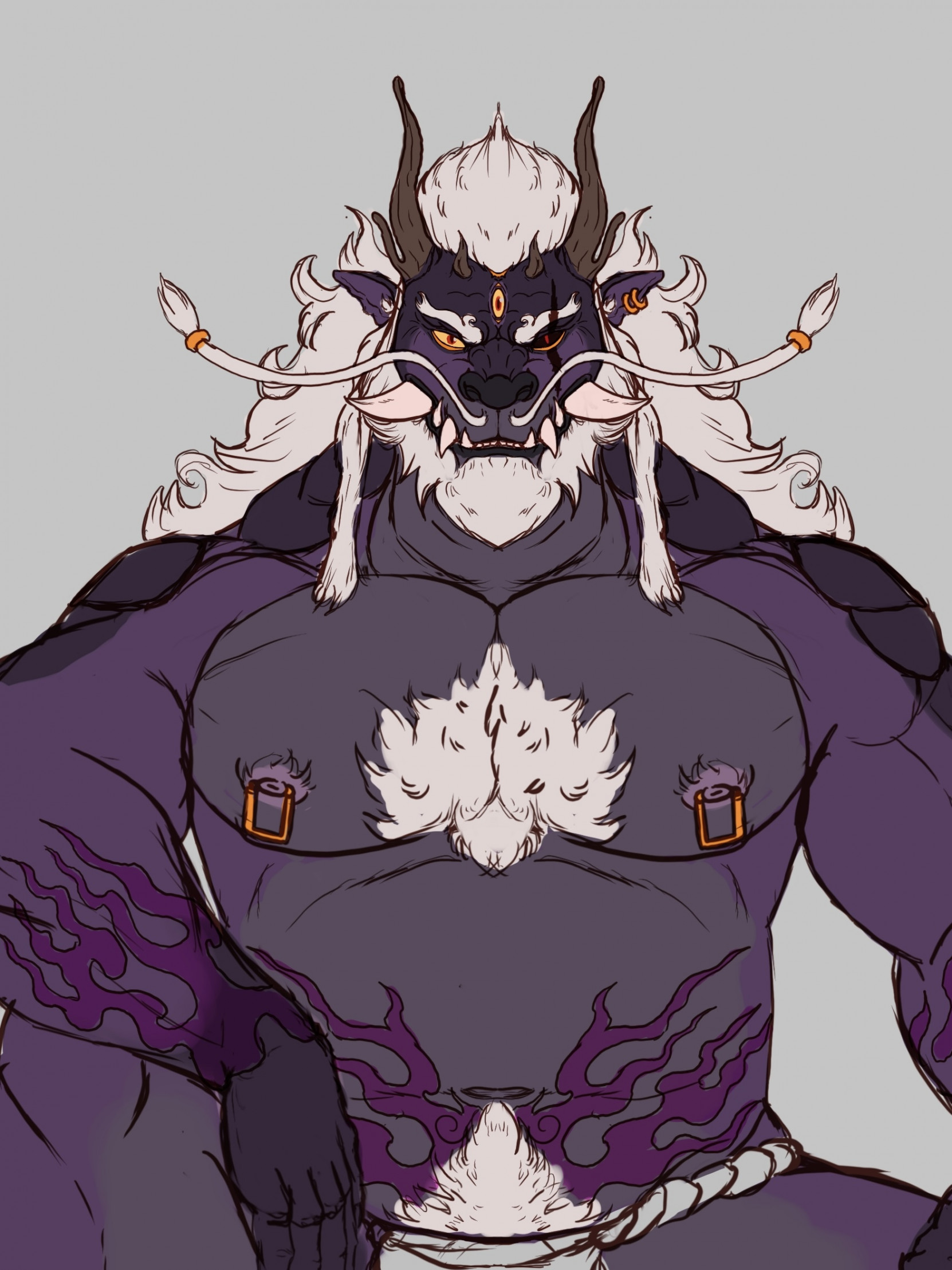 Calamity oni dragon wip