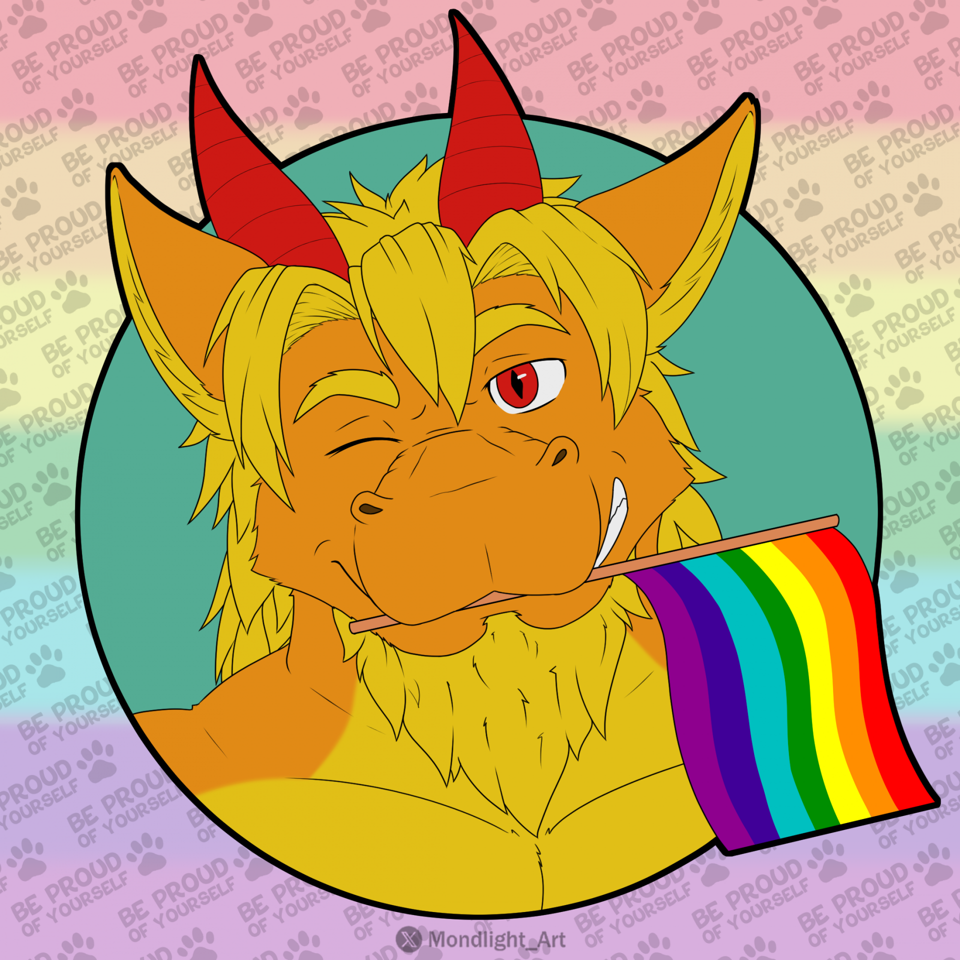 Click to change the View YCH Proud - Facturus