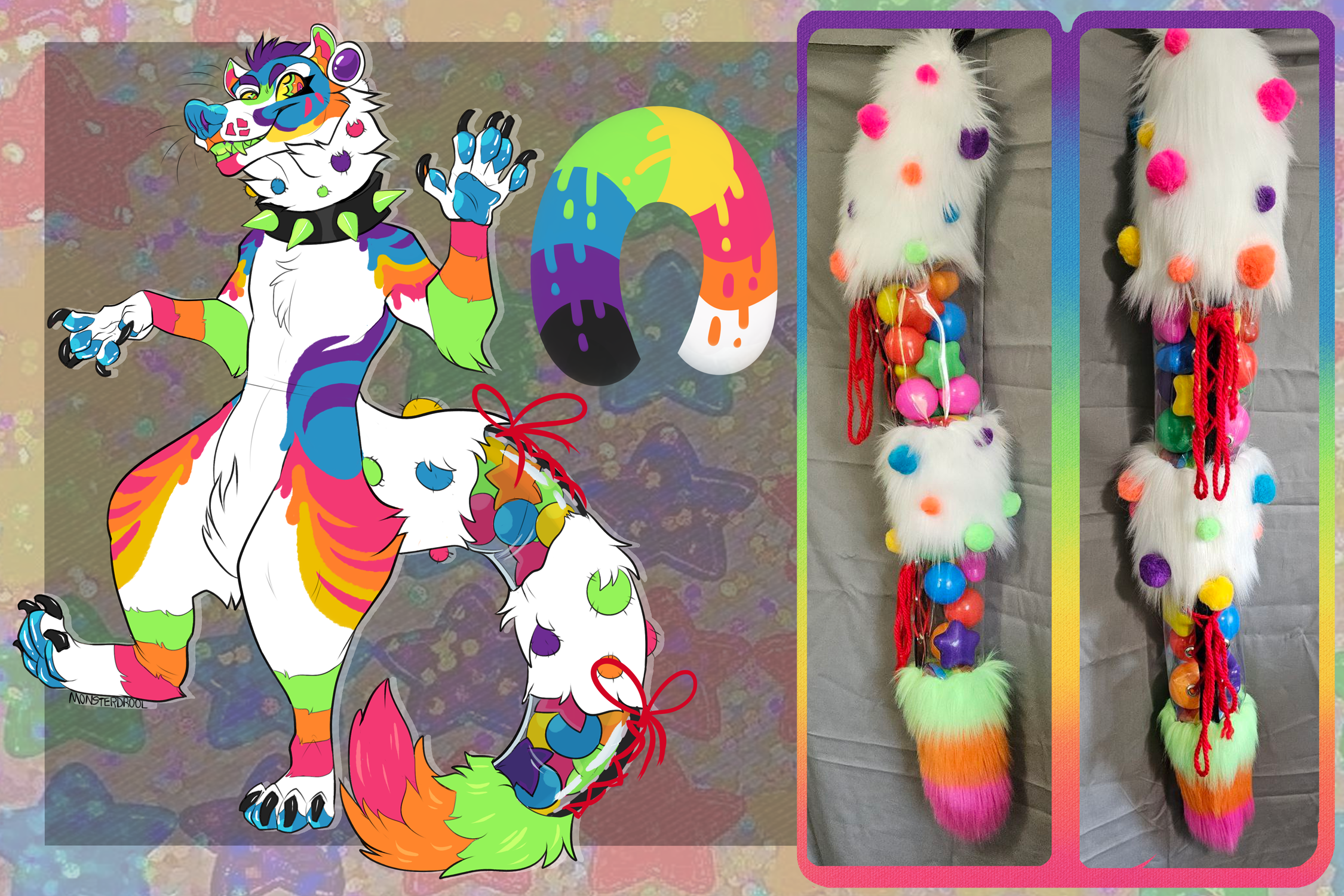 +AUCTION+ KIDCORE COATI TAIL AND CHARACTER (CLOSED)