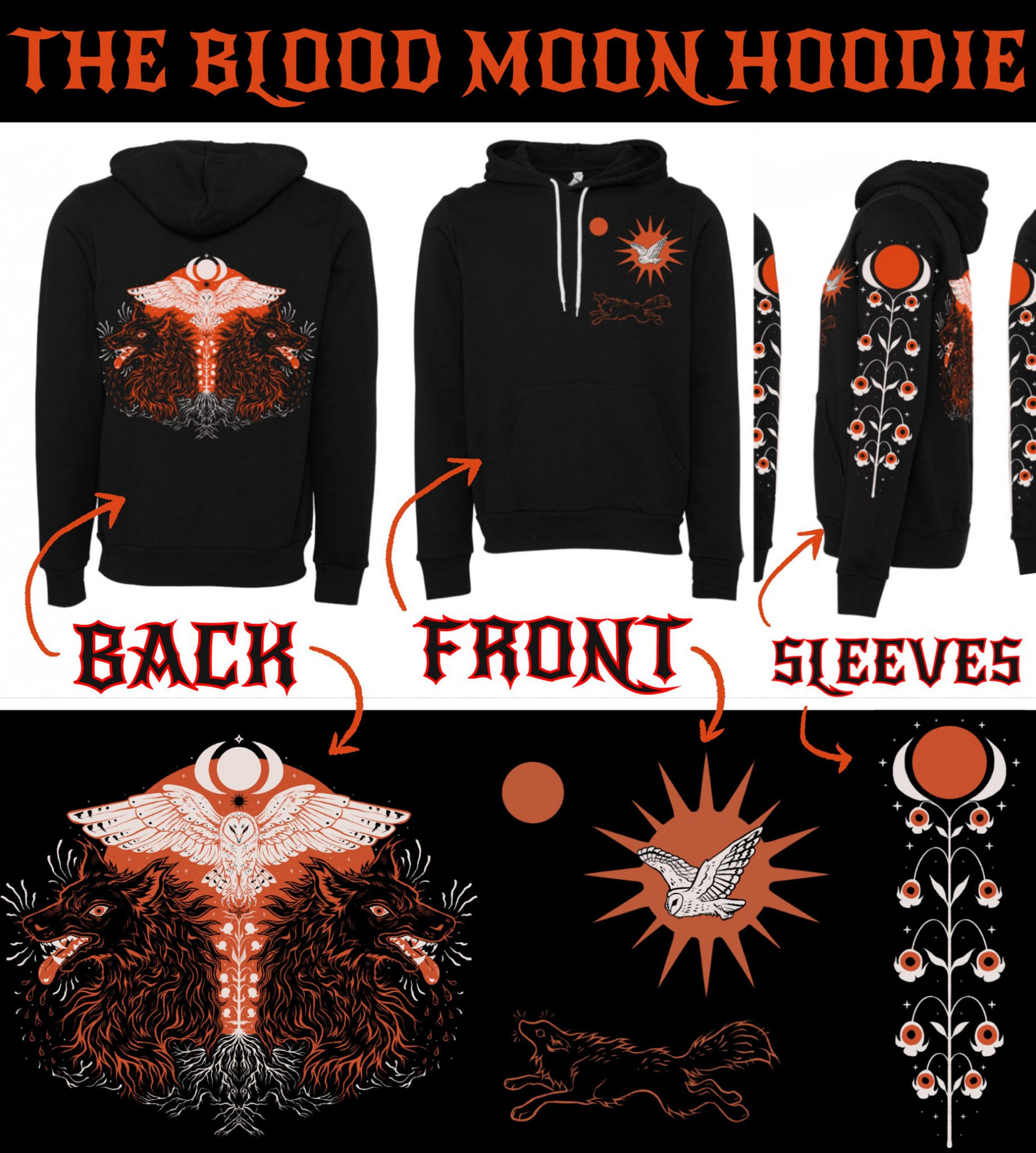 Blood Moon Hoodies, April 1st