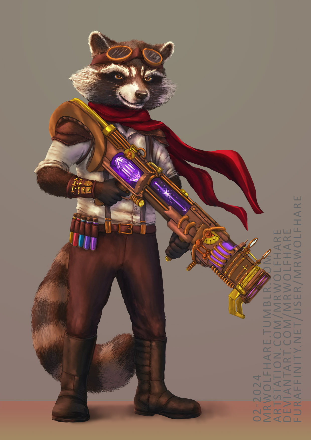 Click to change the View D&D Rocket Raccoon