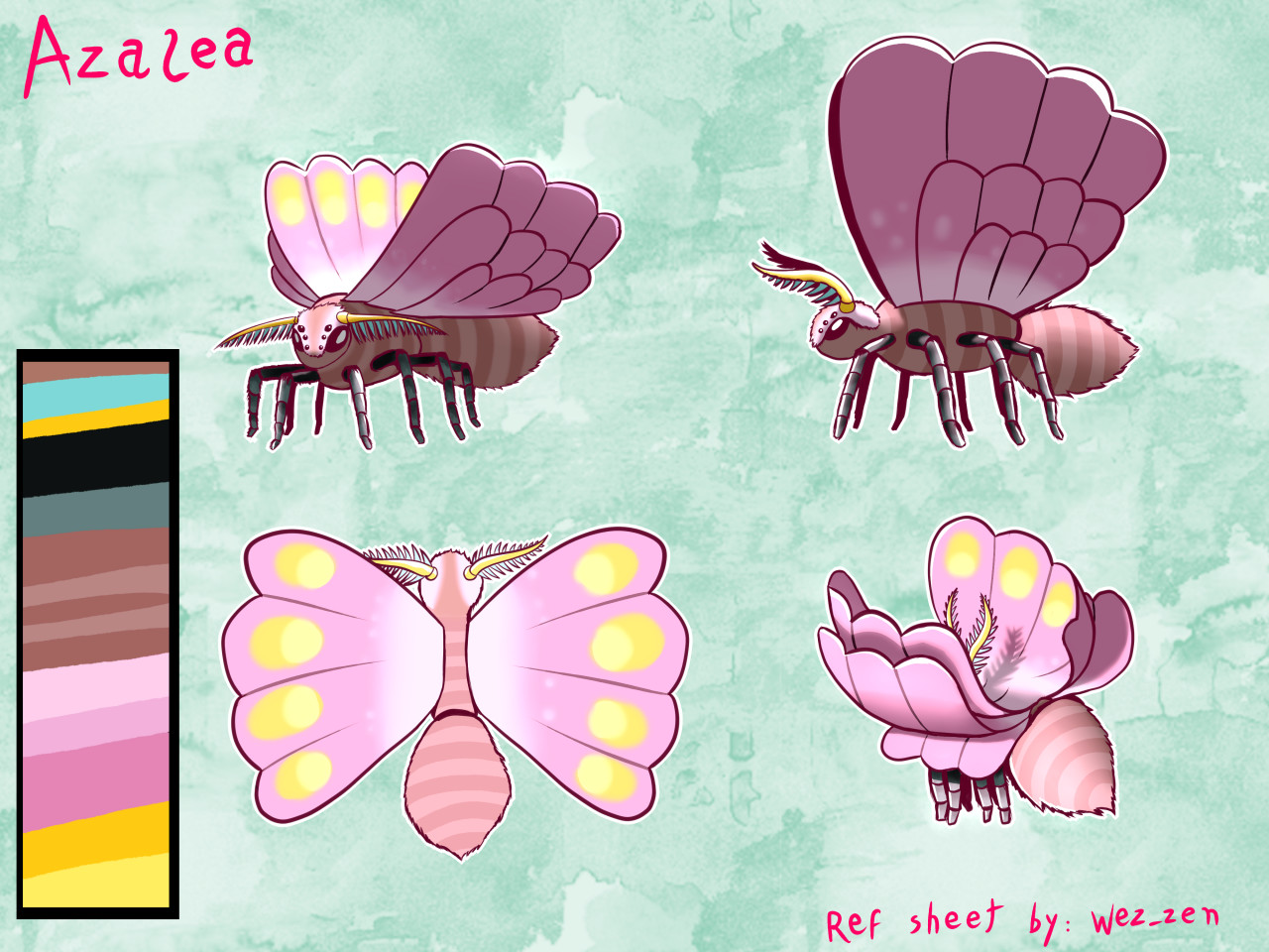 Click to change the View Azalea Ref Sheet