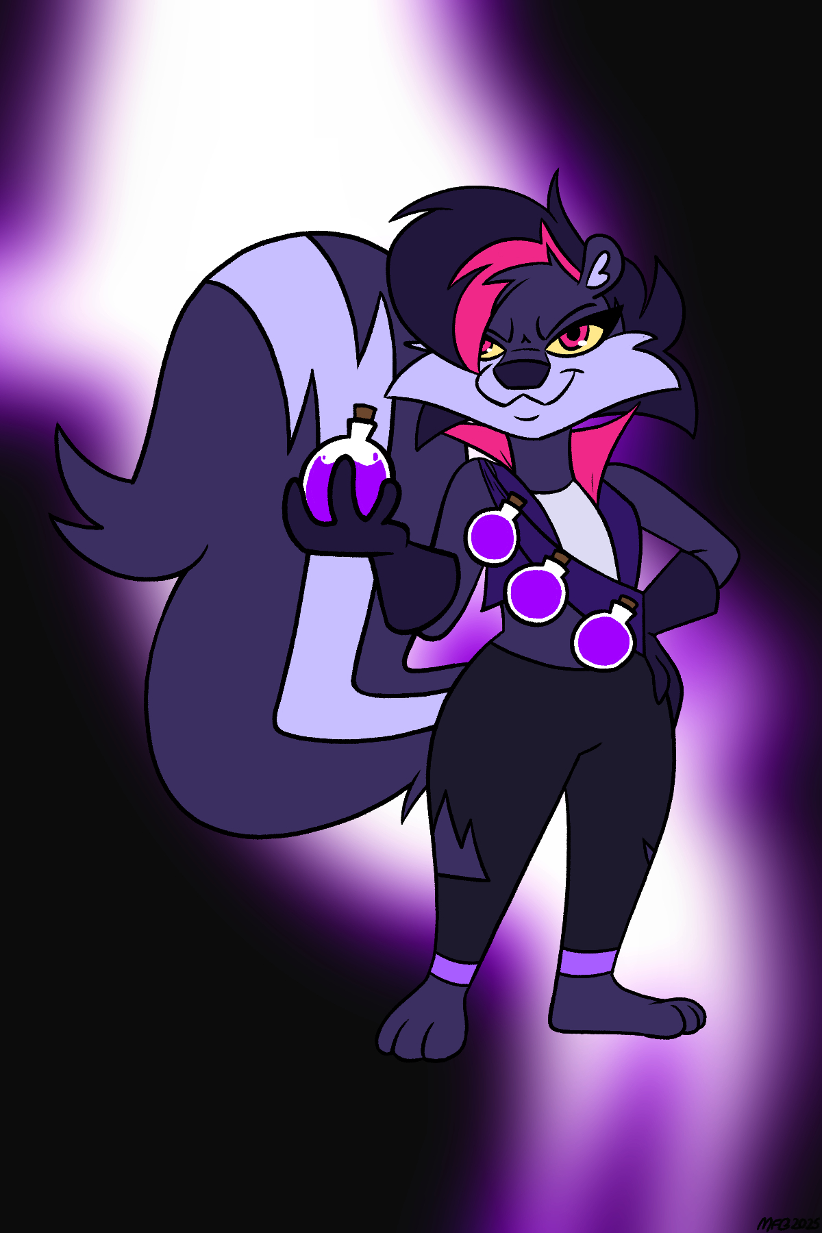 Salem the Skunk Fan Art