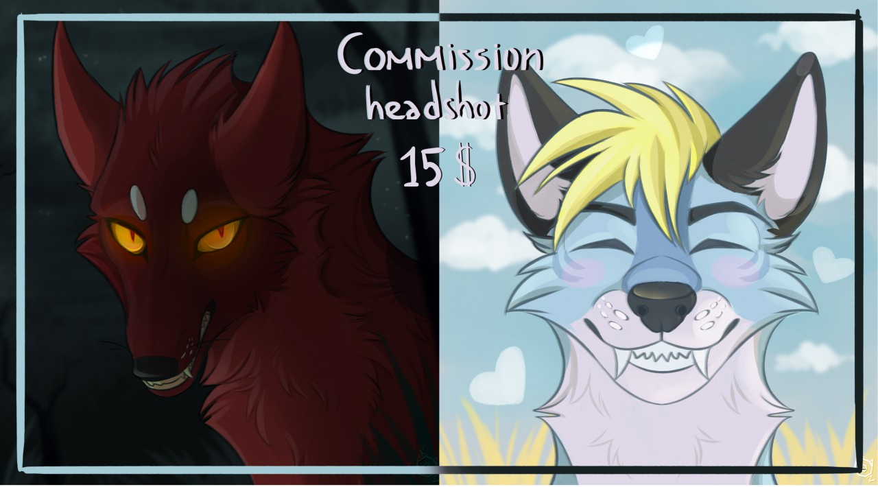 Click to change the View COMMISSION HEADSHOT OPEN