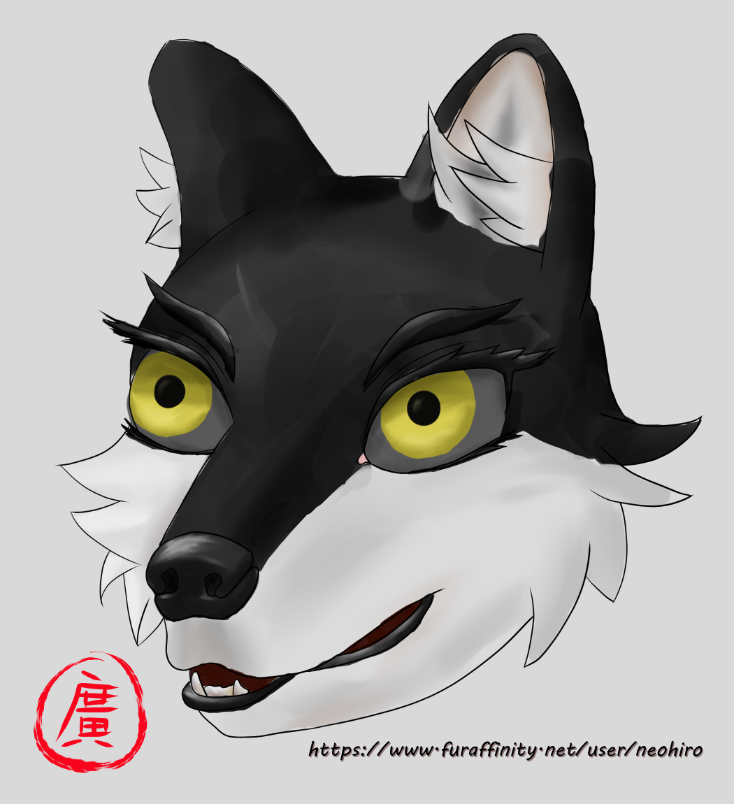 Wolf head practice 2