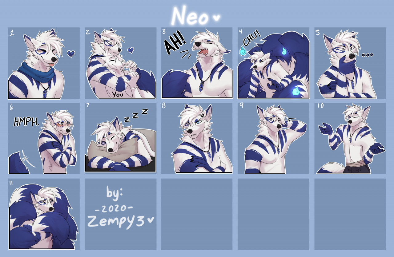 Neo telegram sticker pack 1