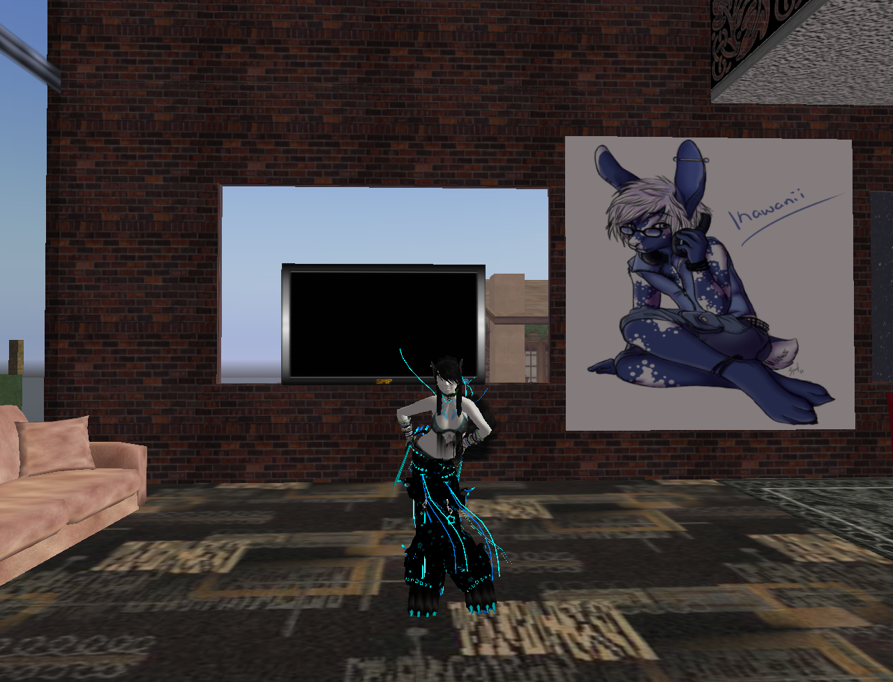 Click to change the View Mere In Second Life