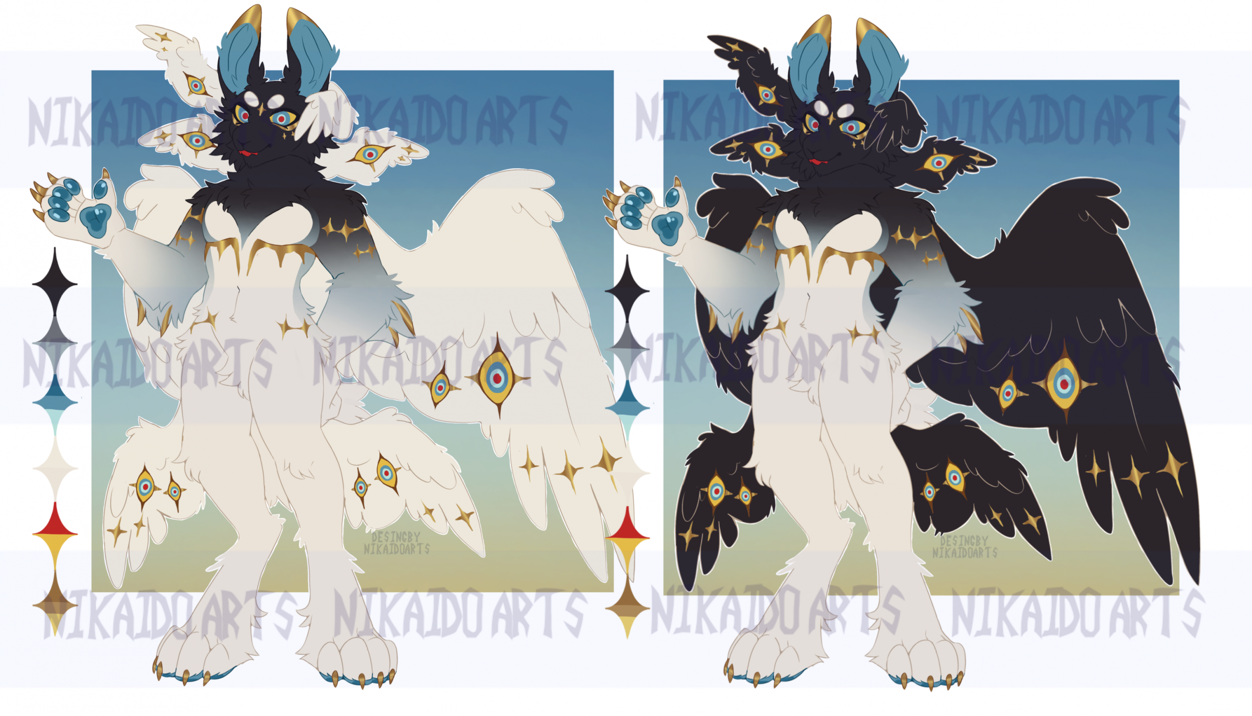Click to change the View 🐰🪽 ANGELIC BUNNY ADOPT🪽🐰(closed)