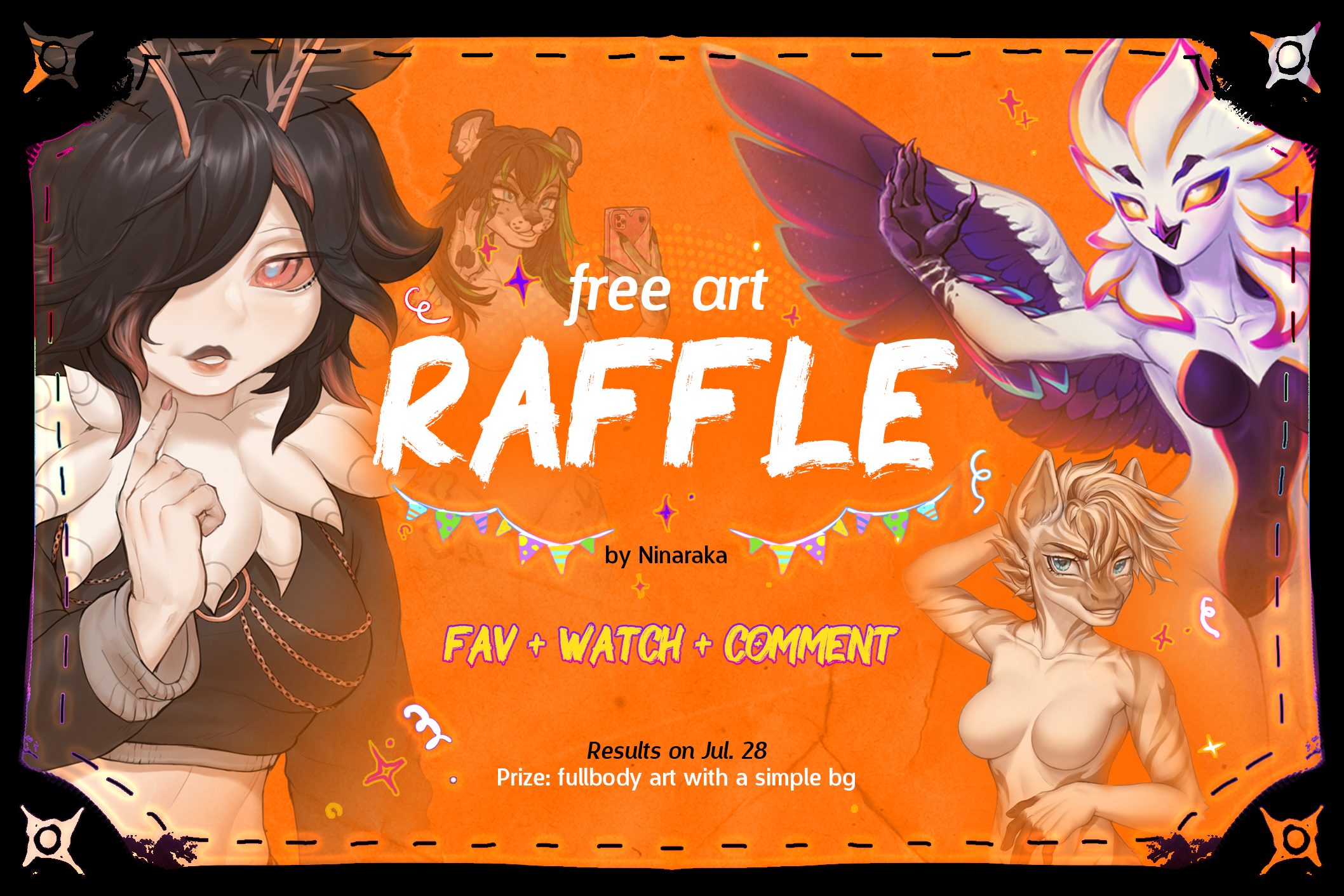 Click to change the View FREE ART RAFFLE