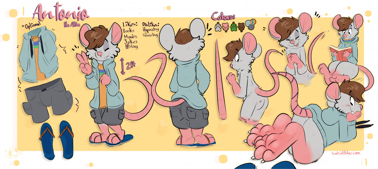 Antonio Reference Sheet