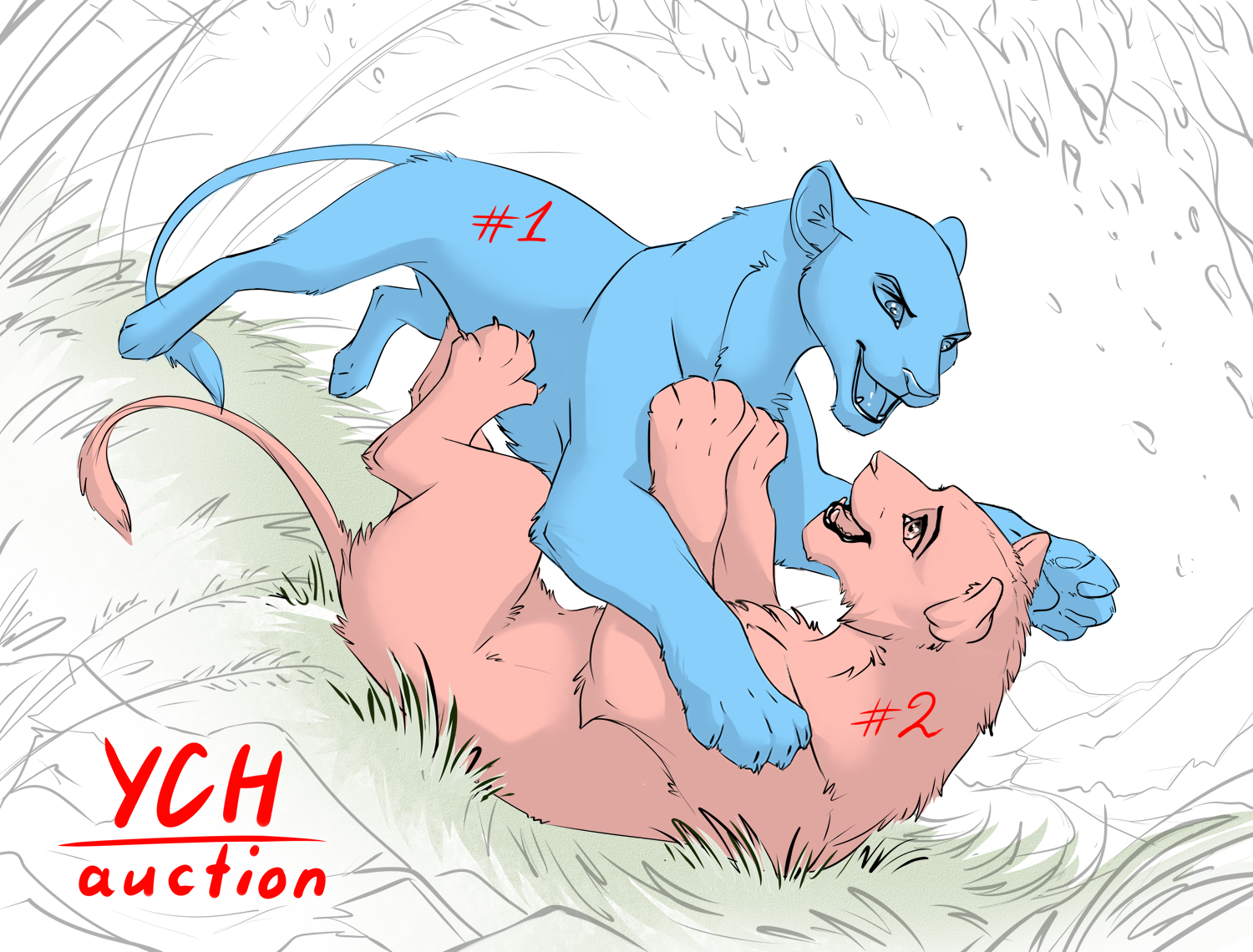 Click to change the View YCH auction (closed)