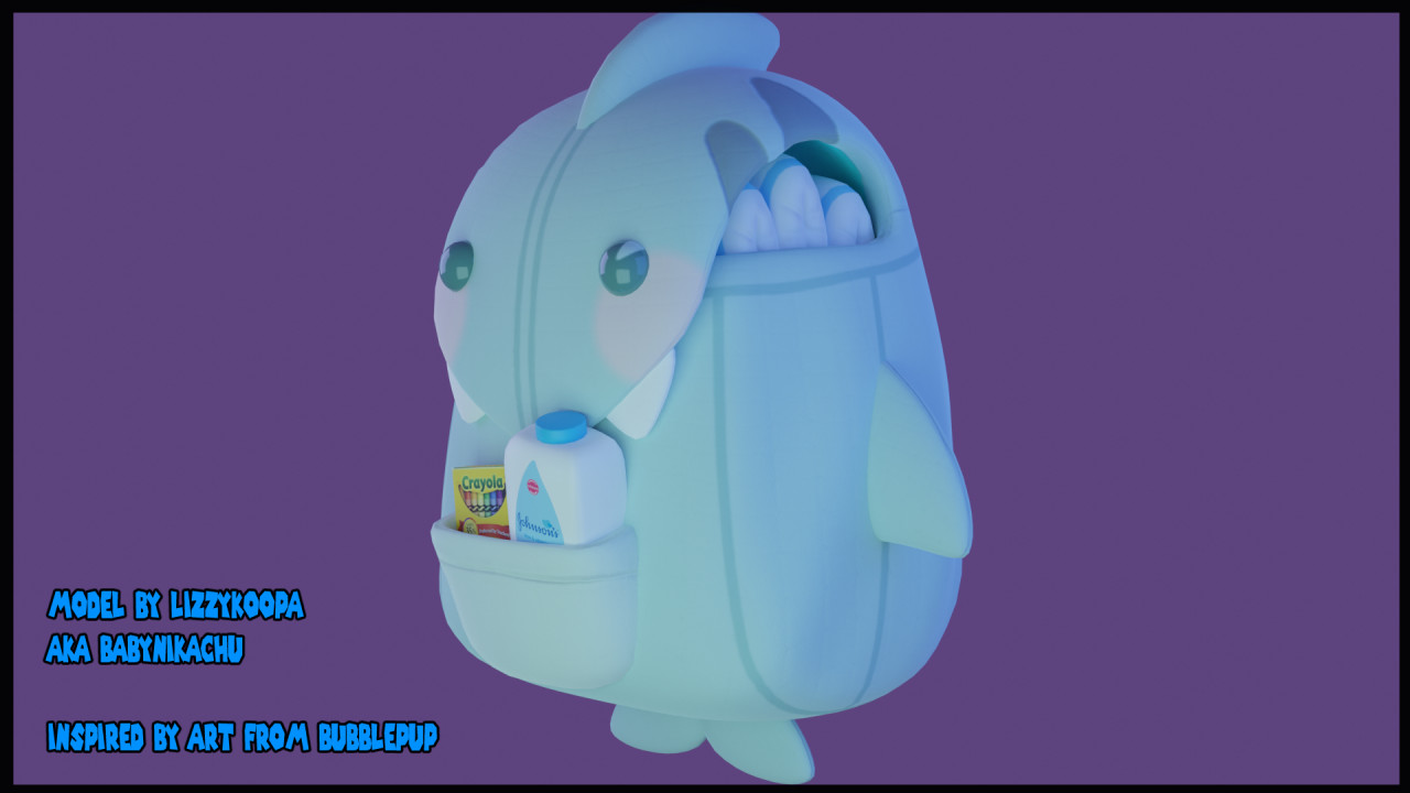 Click to change the View shark backpack vrchat asset