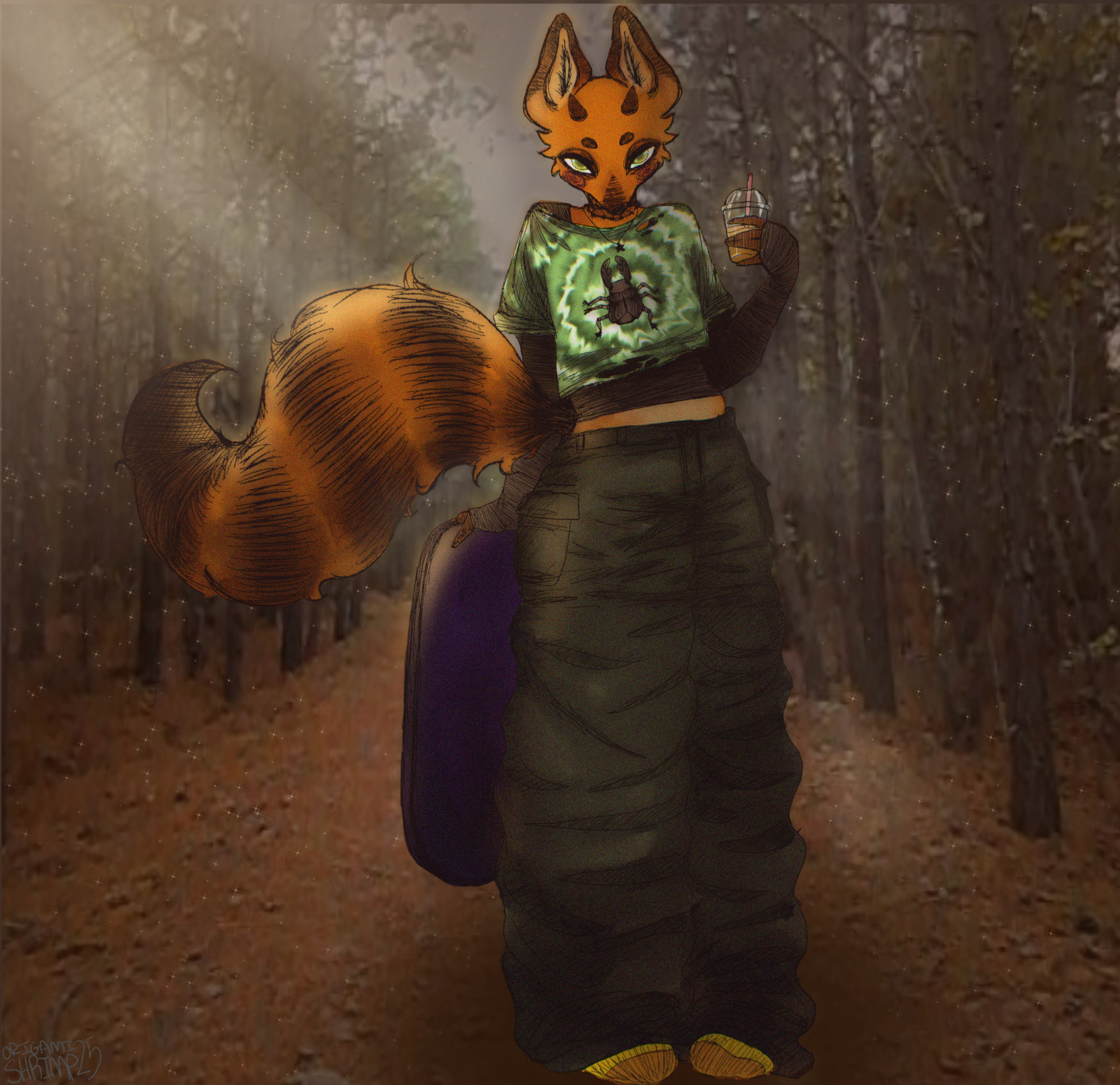 Click to change the View in the woods