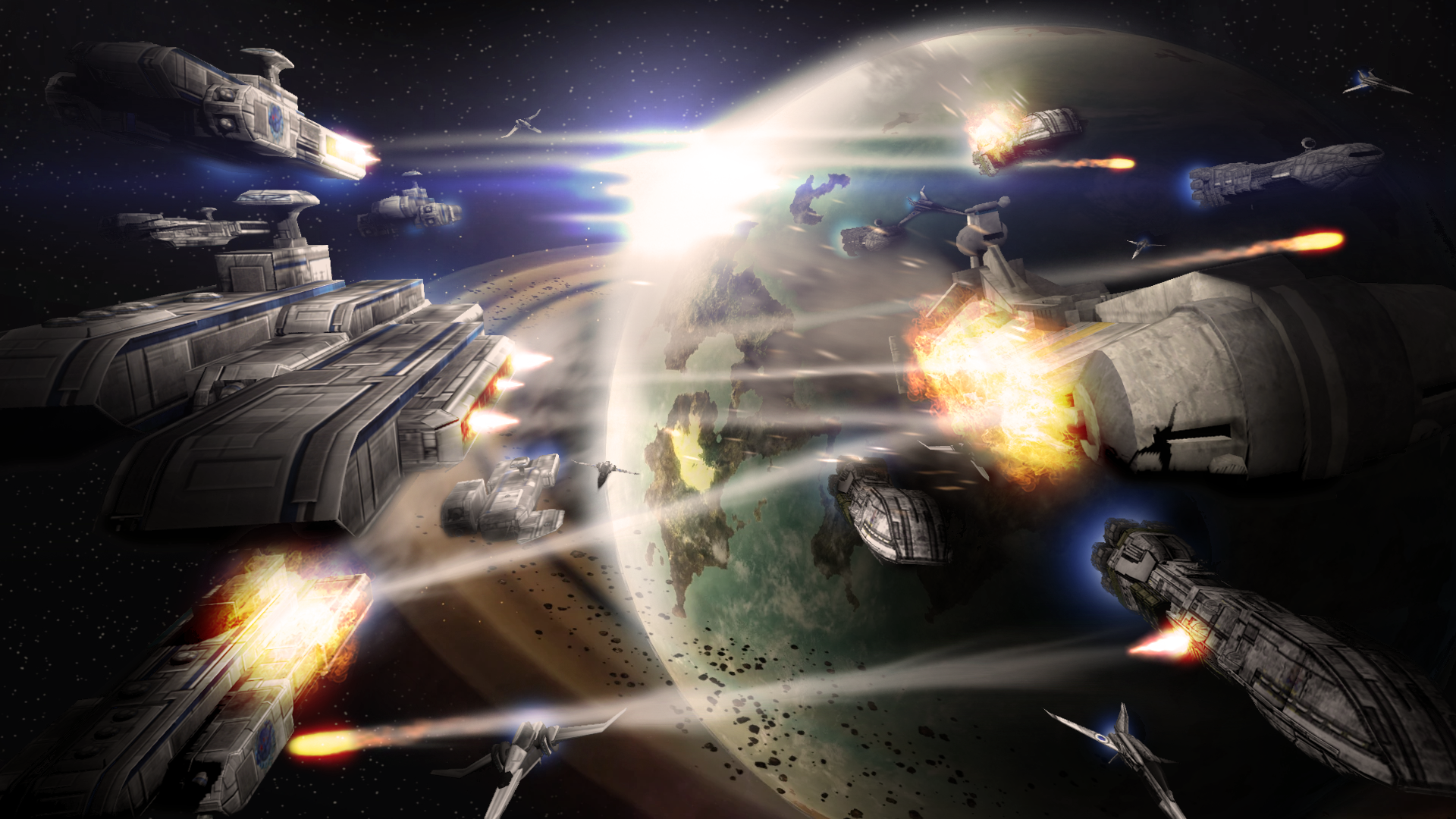 Click to change the View Space Battle