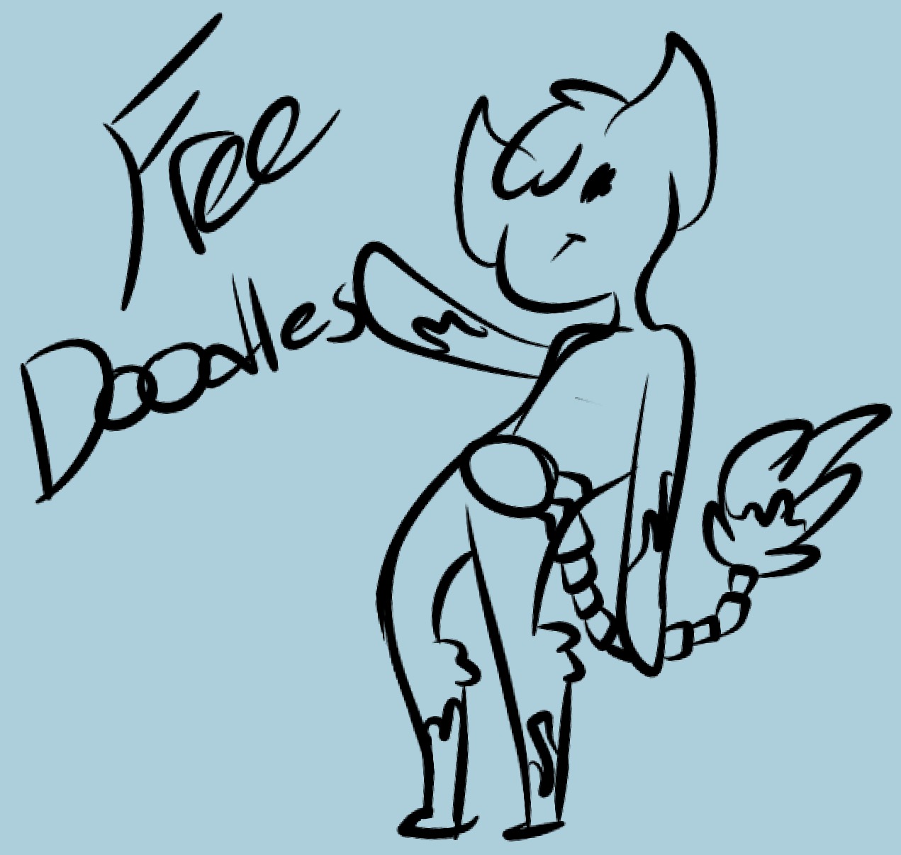 Click to change the View Free doodles!