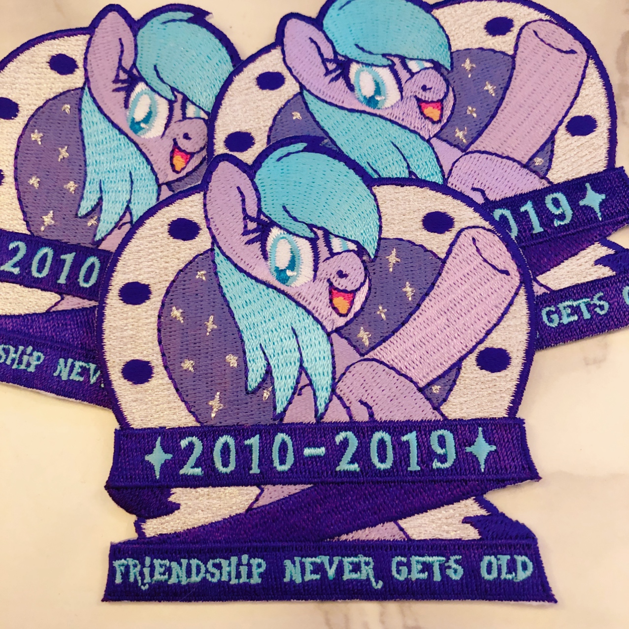 'Friendship Never Gets Old' Patches