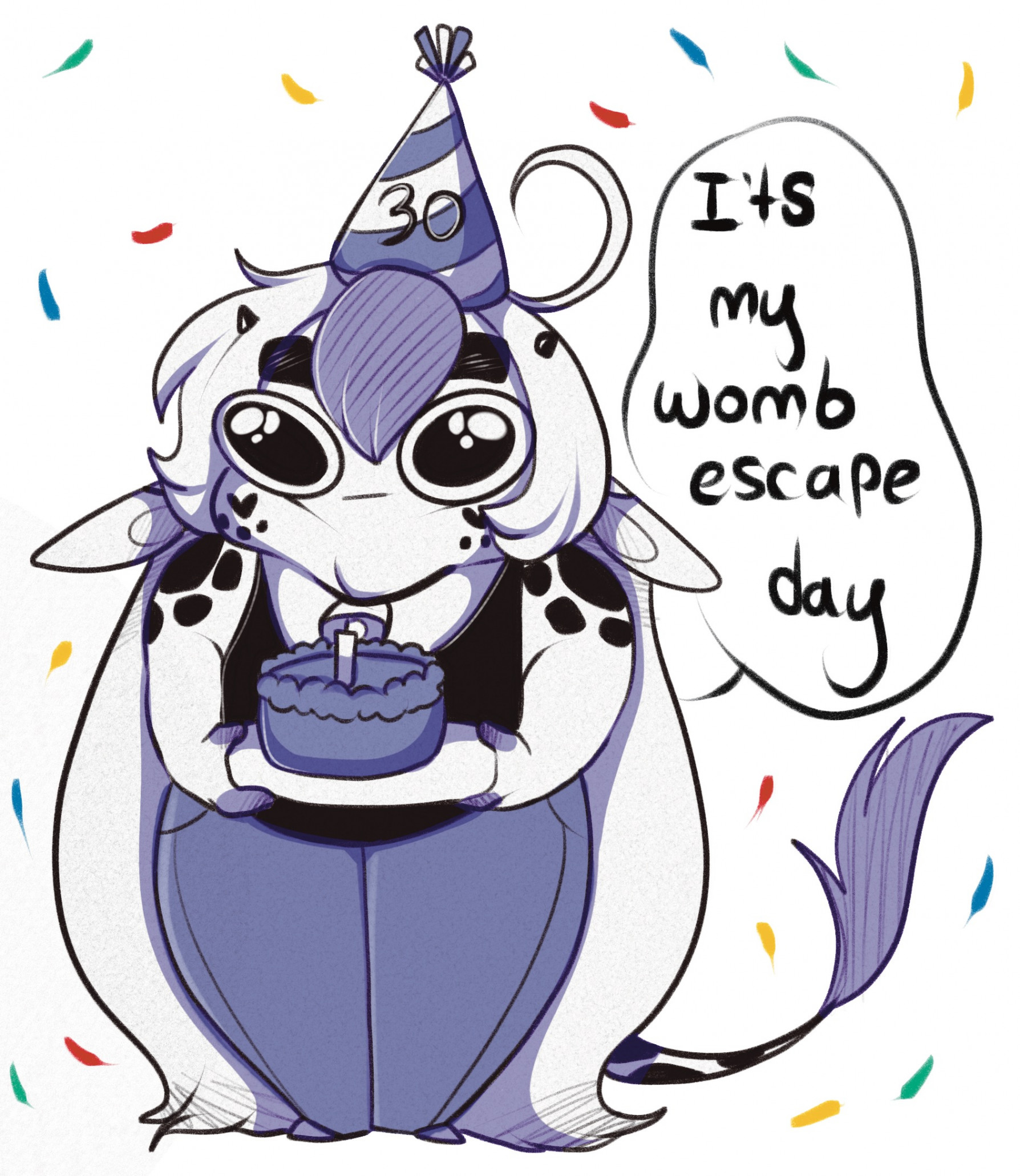 My womb escape day