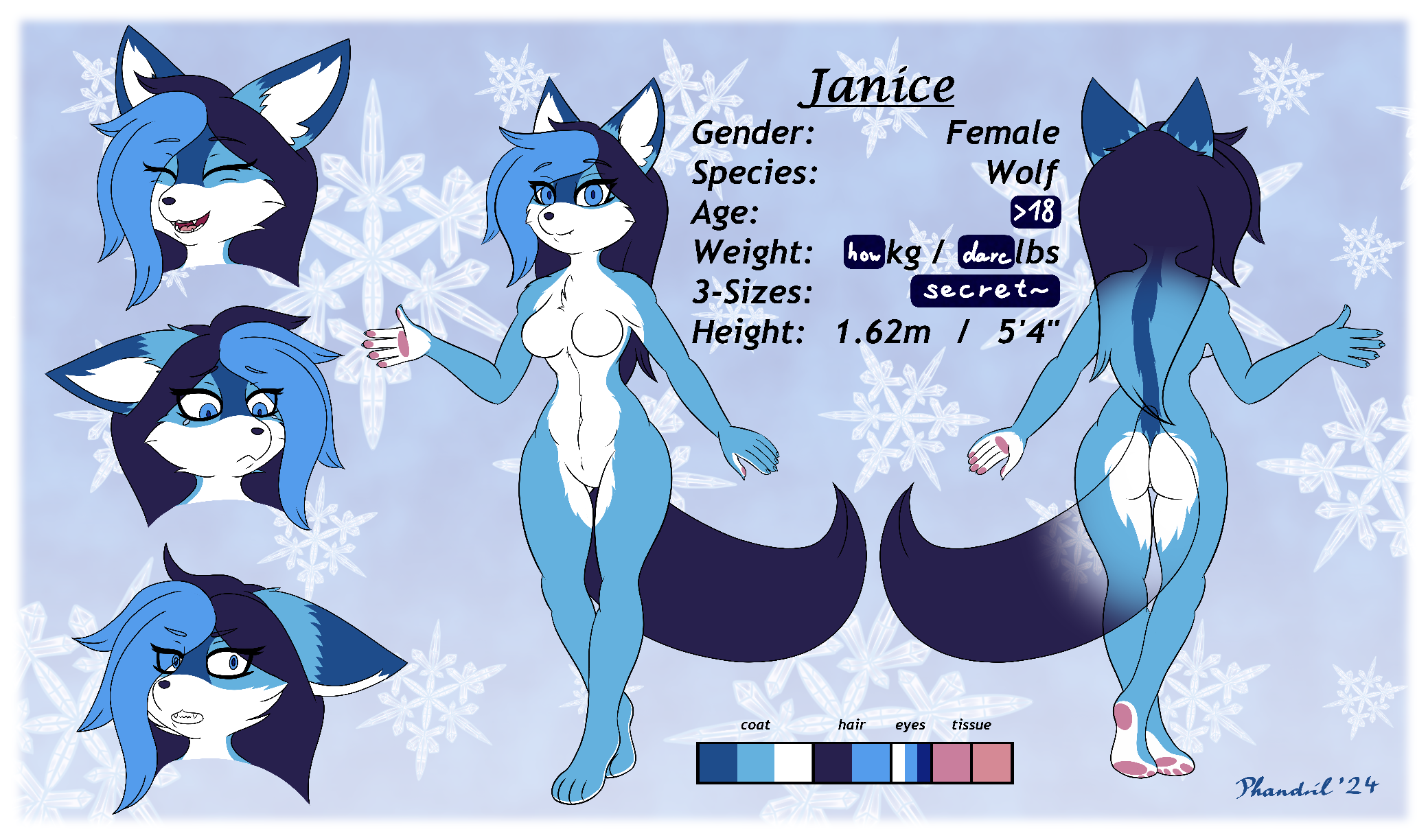 Janice new Ref Sheet