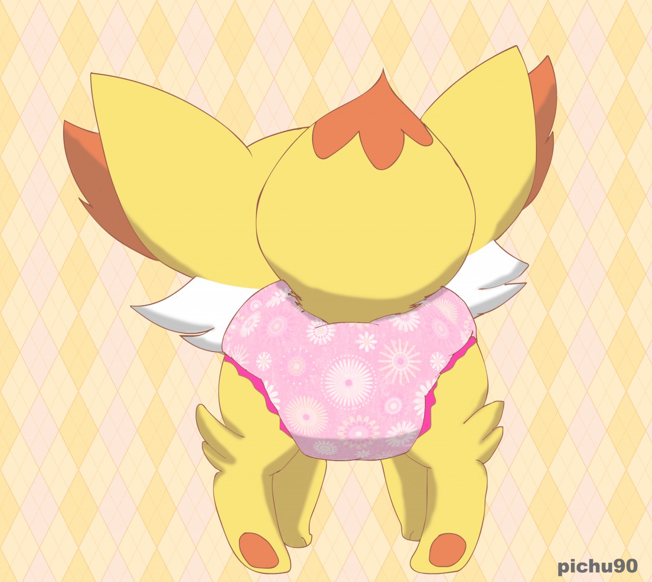 Click to change the View Fennekin's diaper