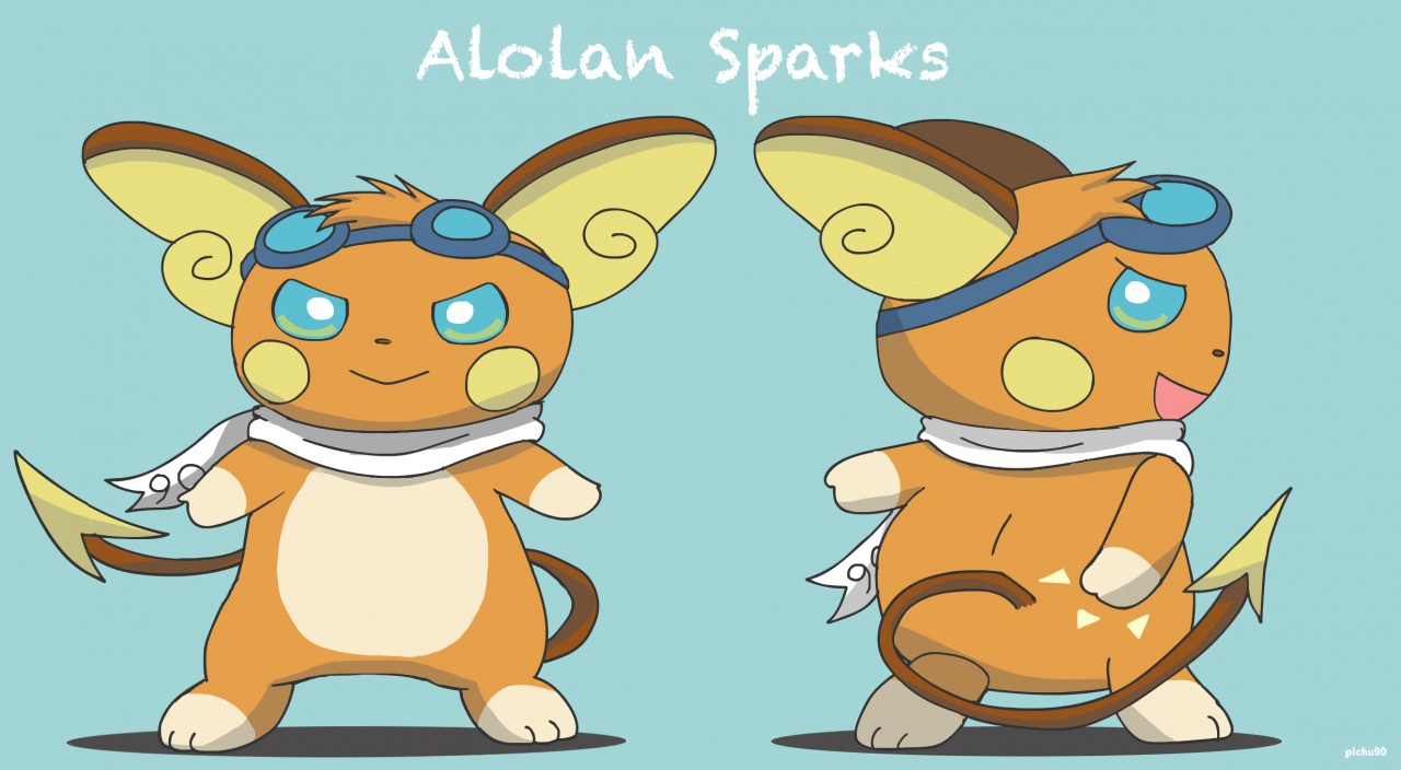 Click to change the View Alolan Sparks!