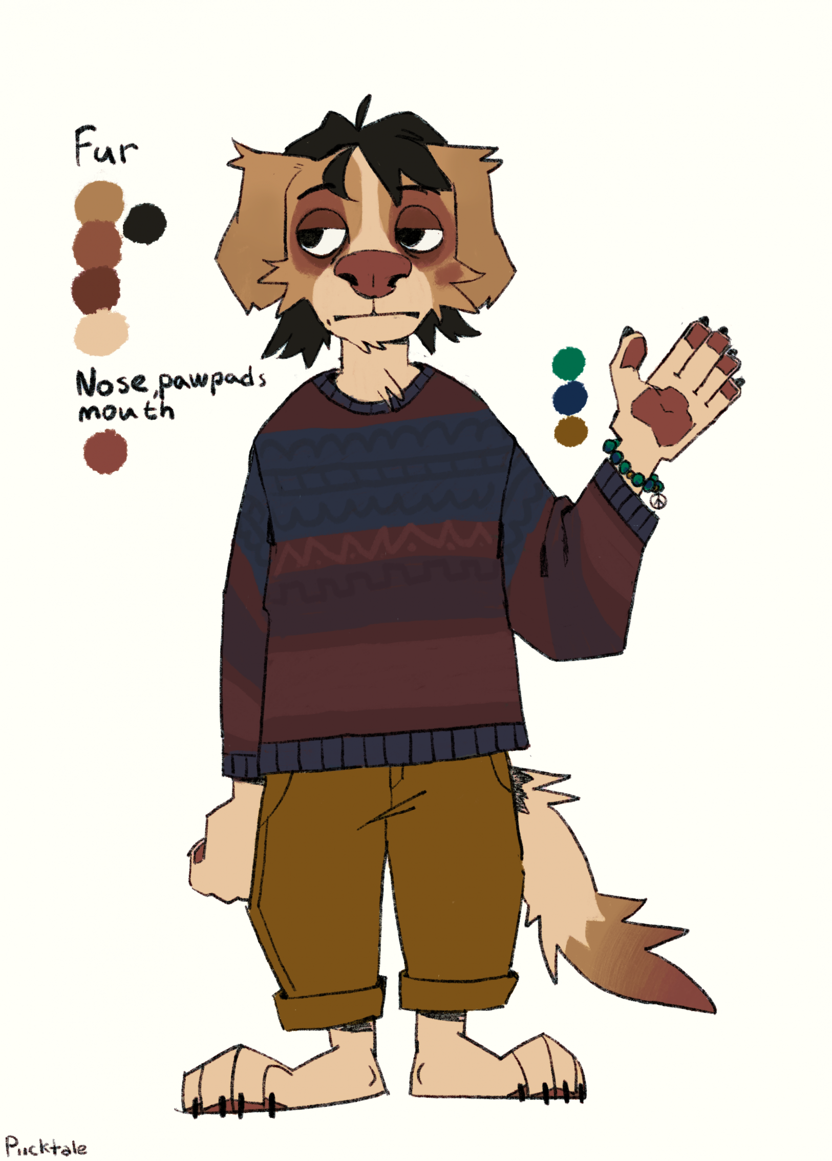 Redesign for my fursona