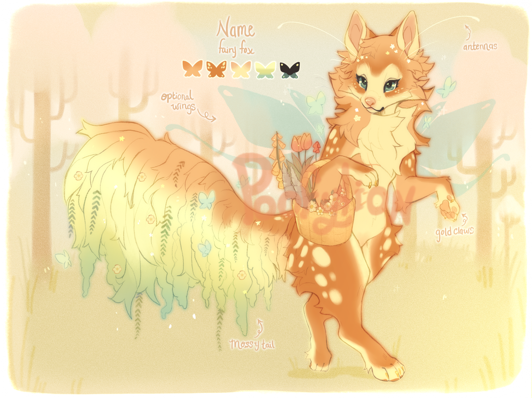 Fairy Fox Adopt 🦋 CLOSED