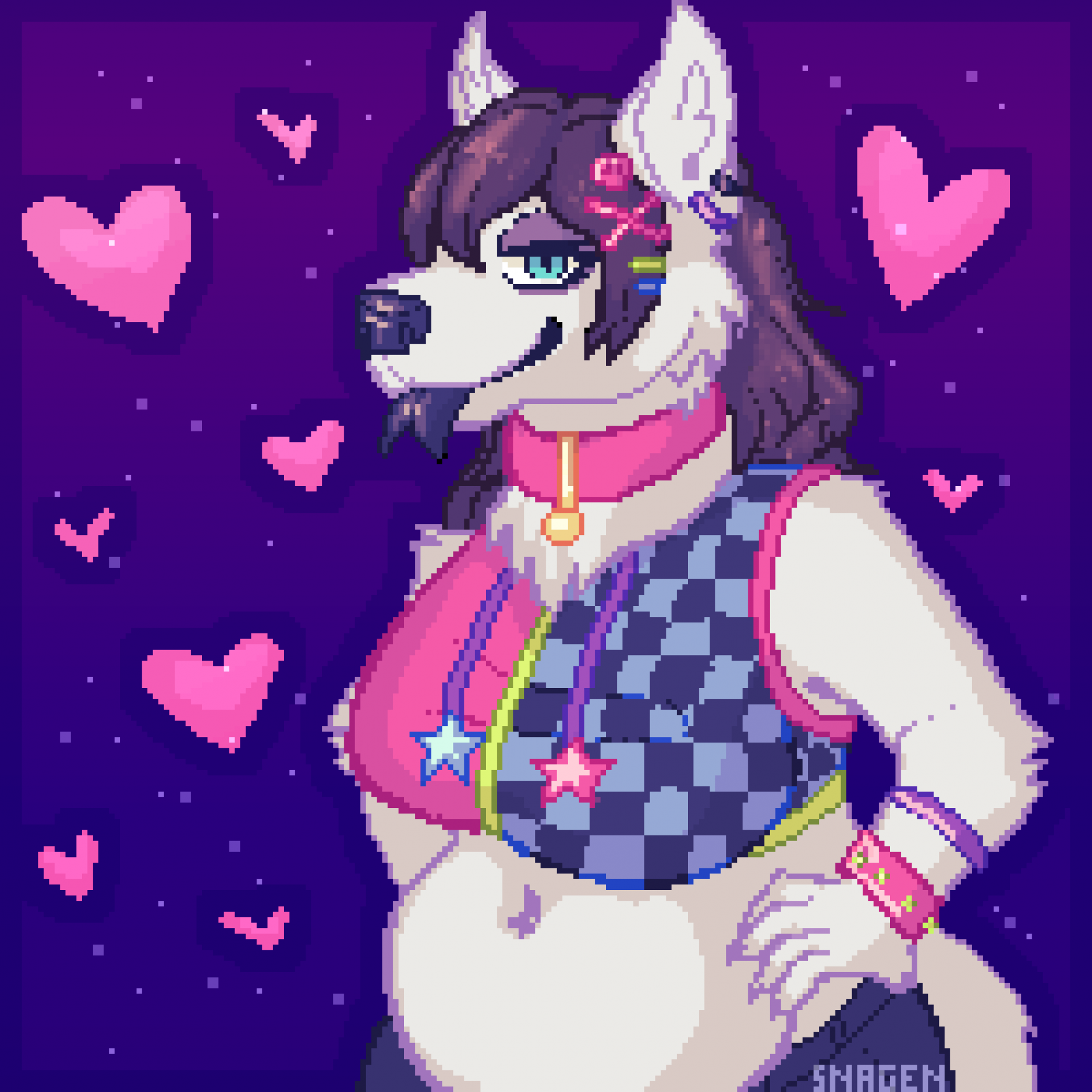 Snagen - Sparkly Pixel Wuff